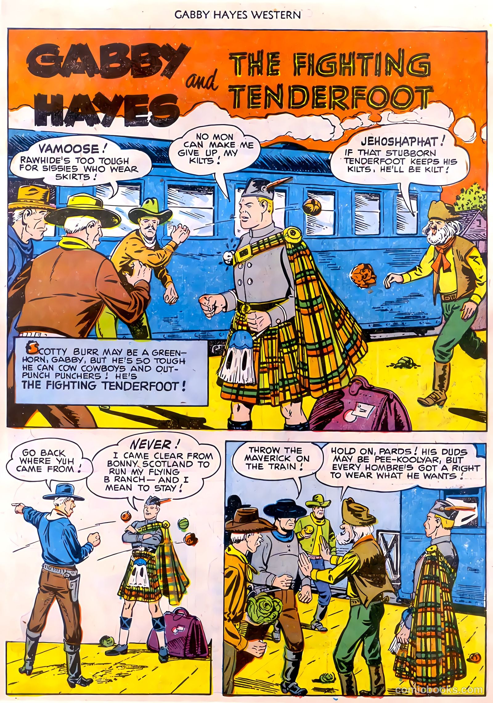 Gabby Hayes Western #35 (1951) — page 27 of 36