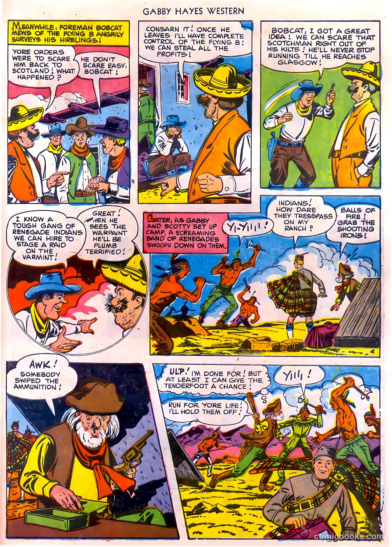 Gabby Hayes Western #35 (1951) — page 29 of 36