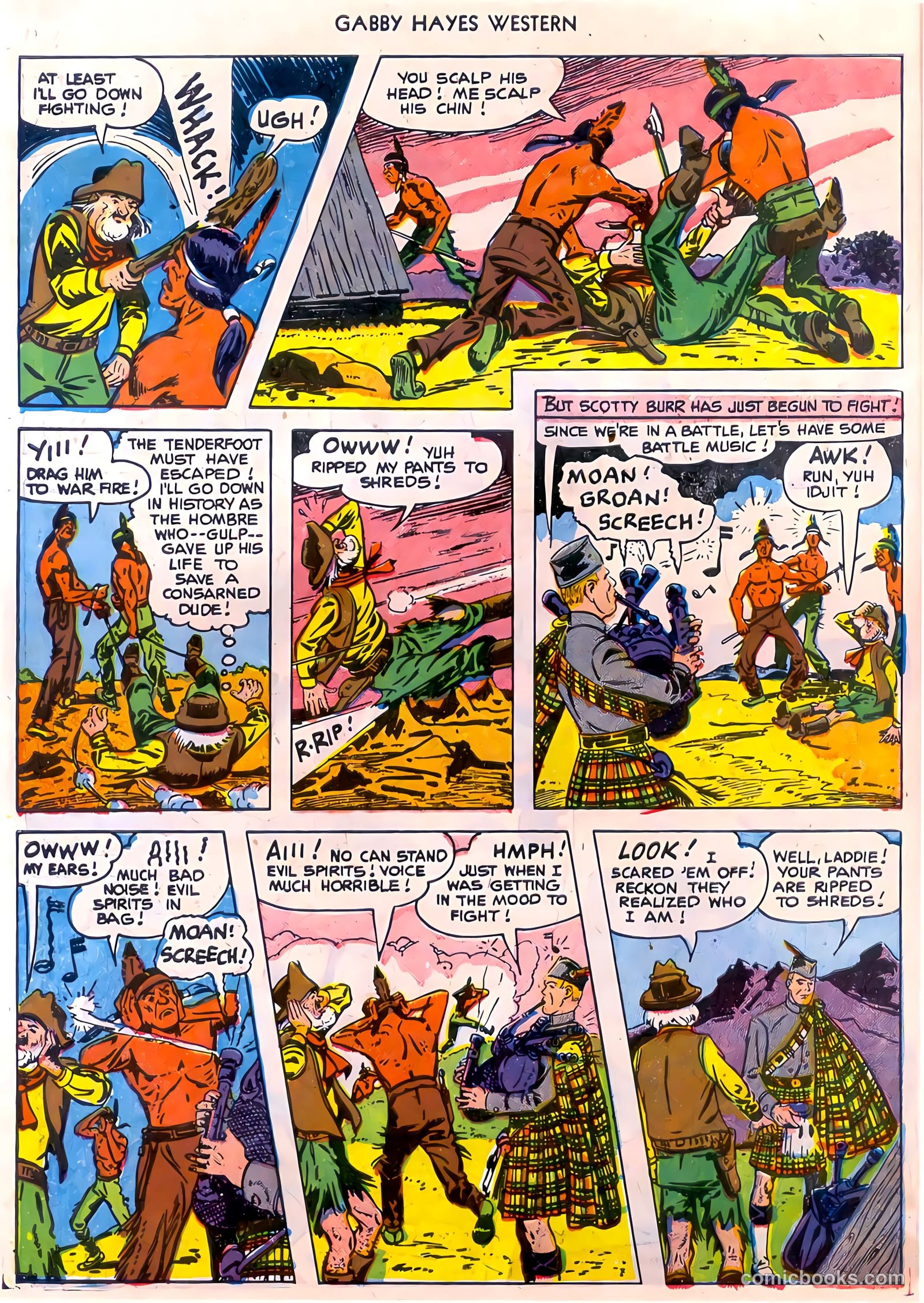 Gabby Hayes Western #35 (1951) — page 30 of 36