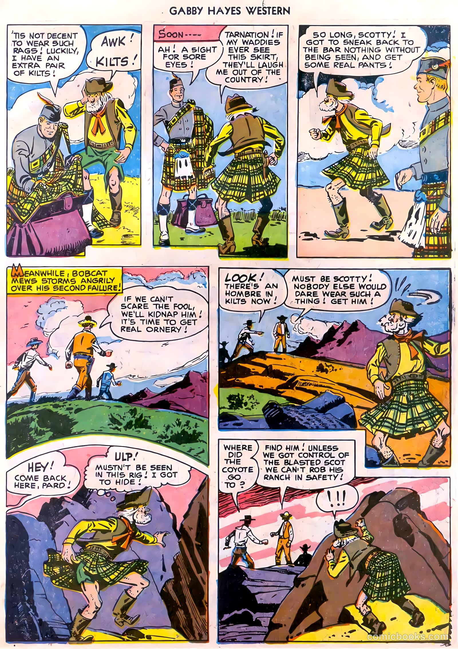 Gabby Hayes Western #35 (1951) — page 31 of 36