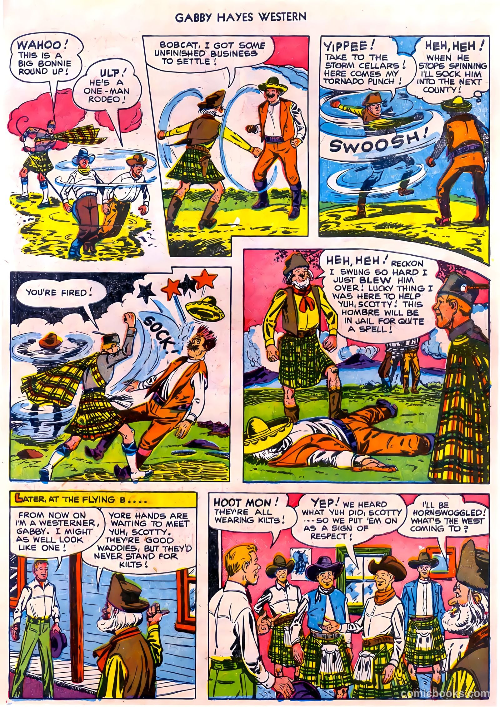 Gabby Hayes Western #35 (1951) — page 33 of 36