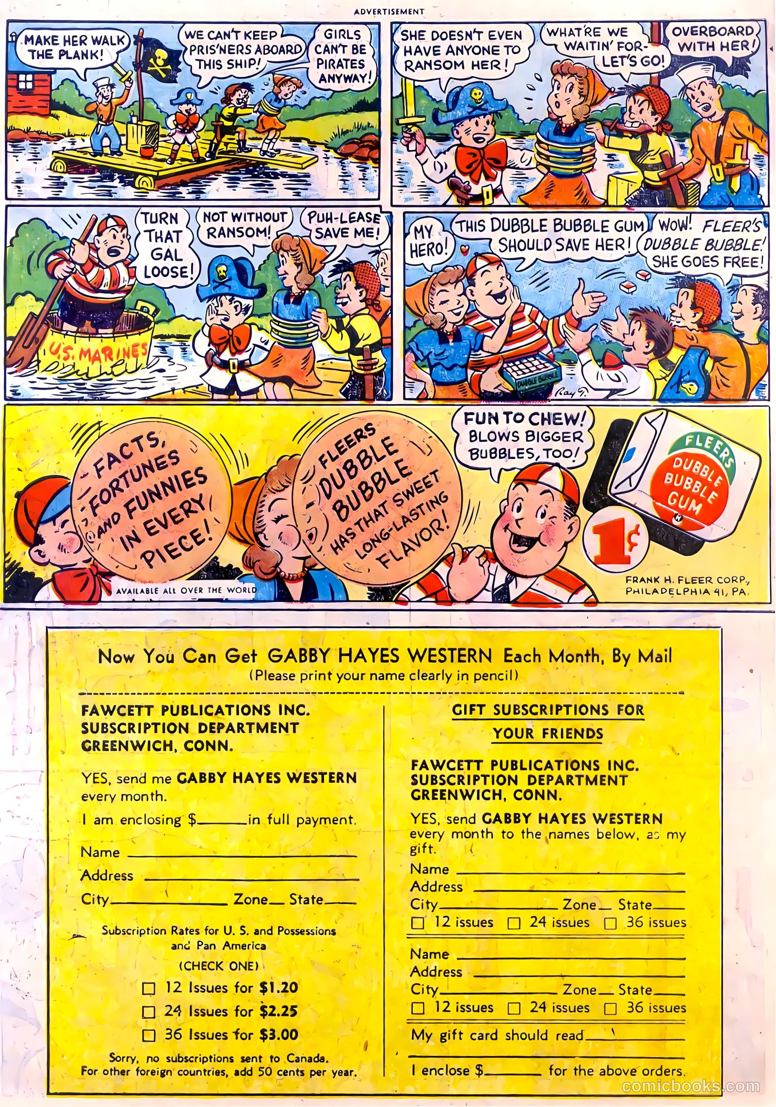 Gabby Hayes Western #35 (1951) — page 34 of 36