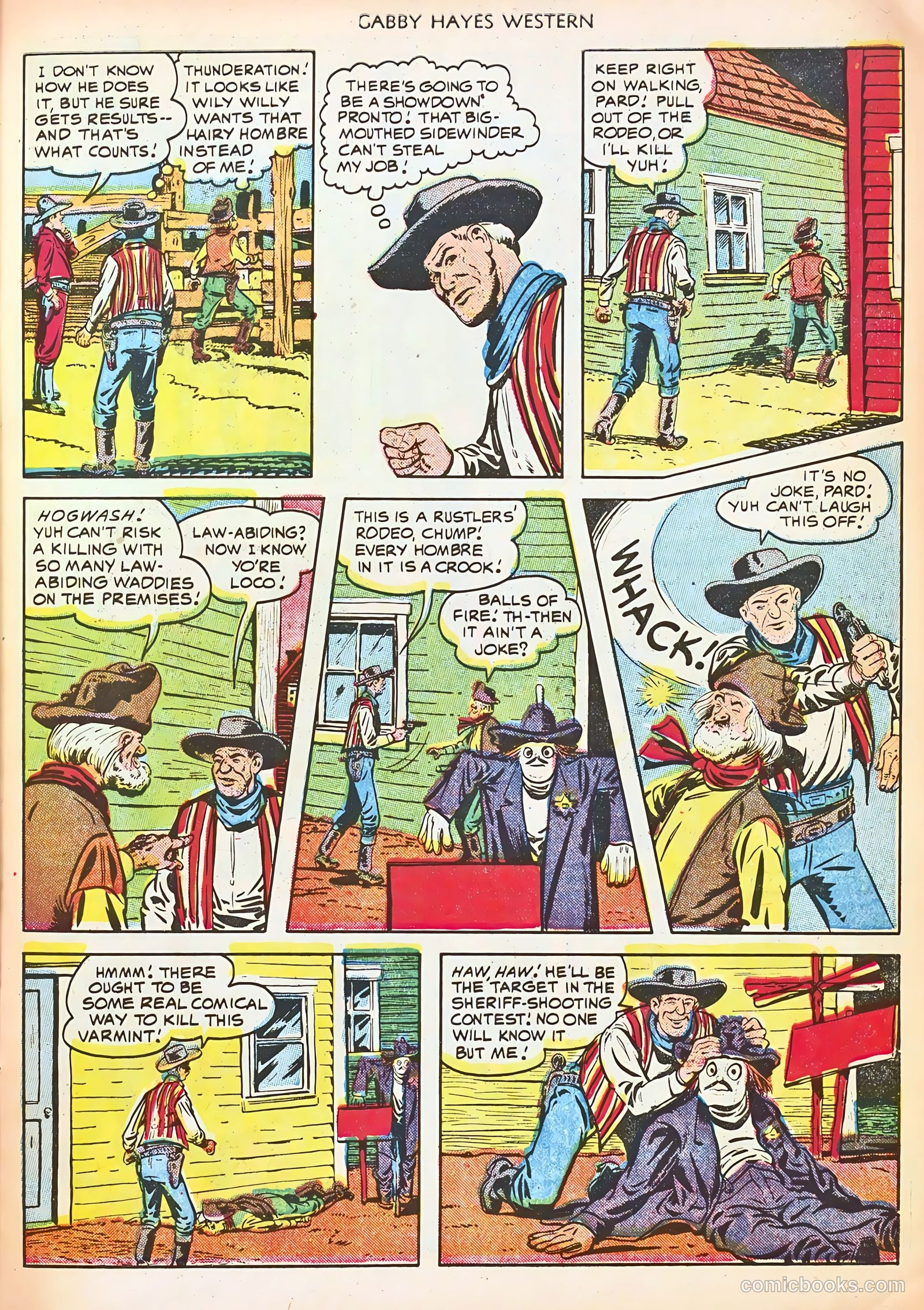 Gabby Hayes Western #36 (1951) — page 7 of 36