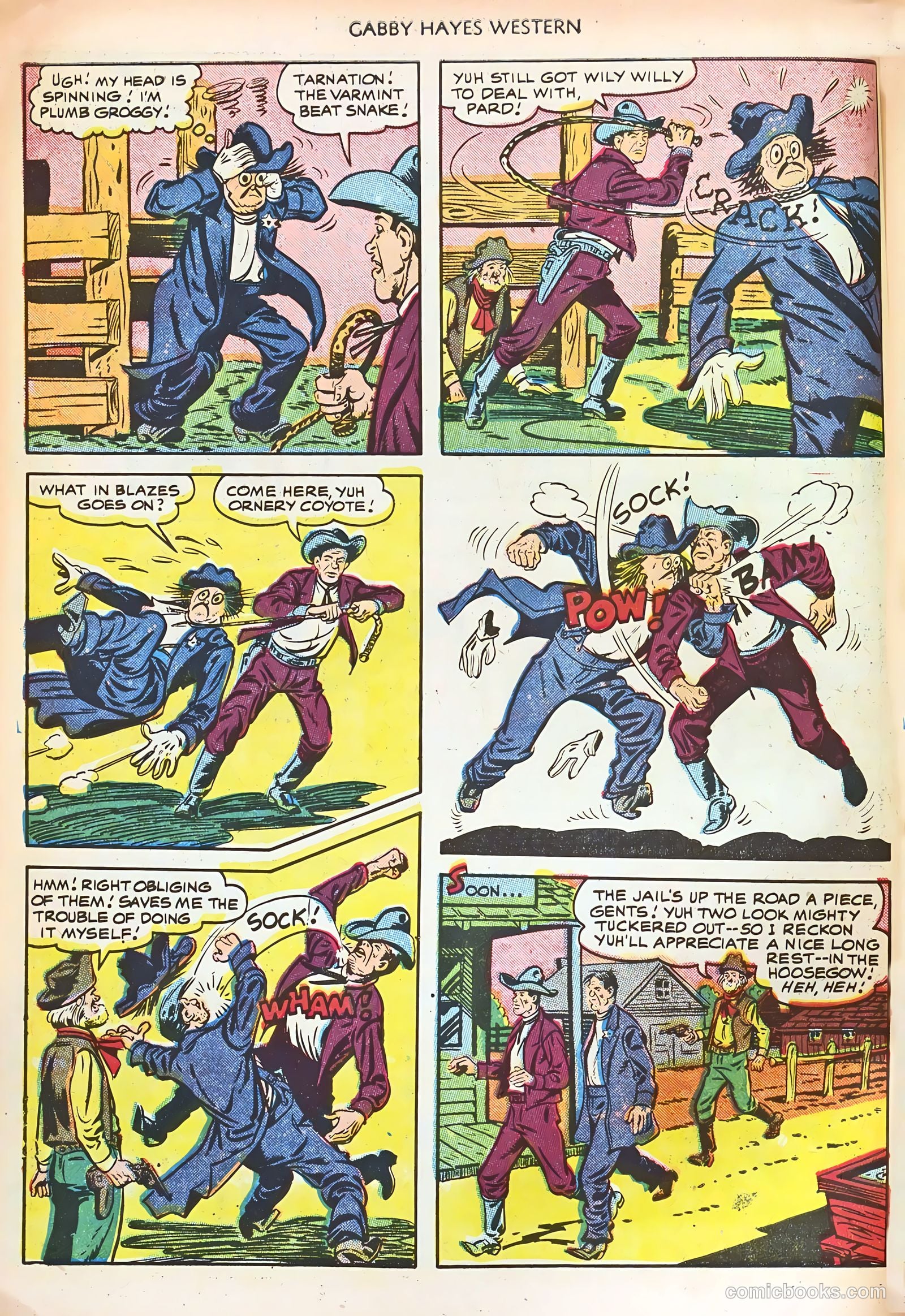 Gabby Hayes Western #36 (1951) — page 10 of 36