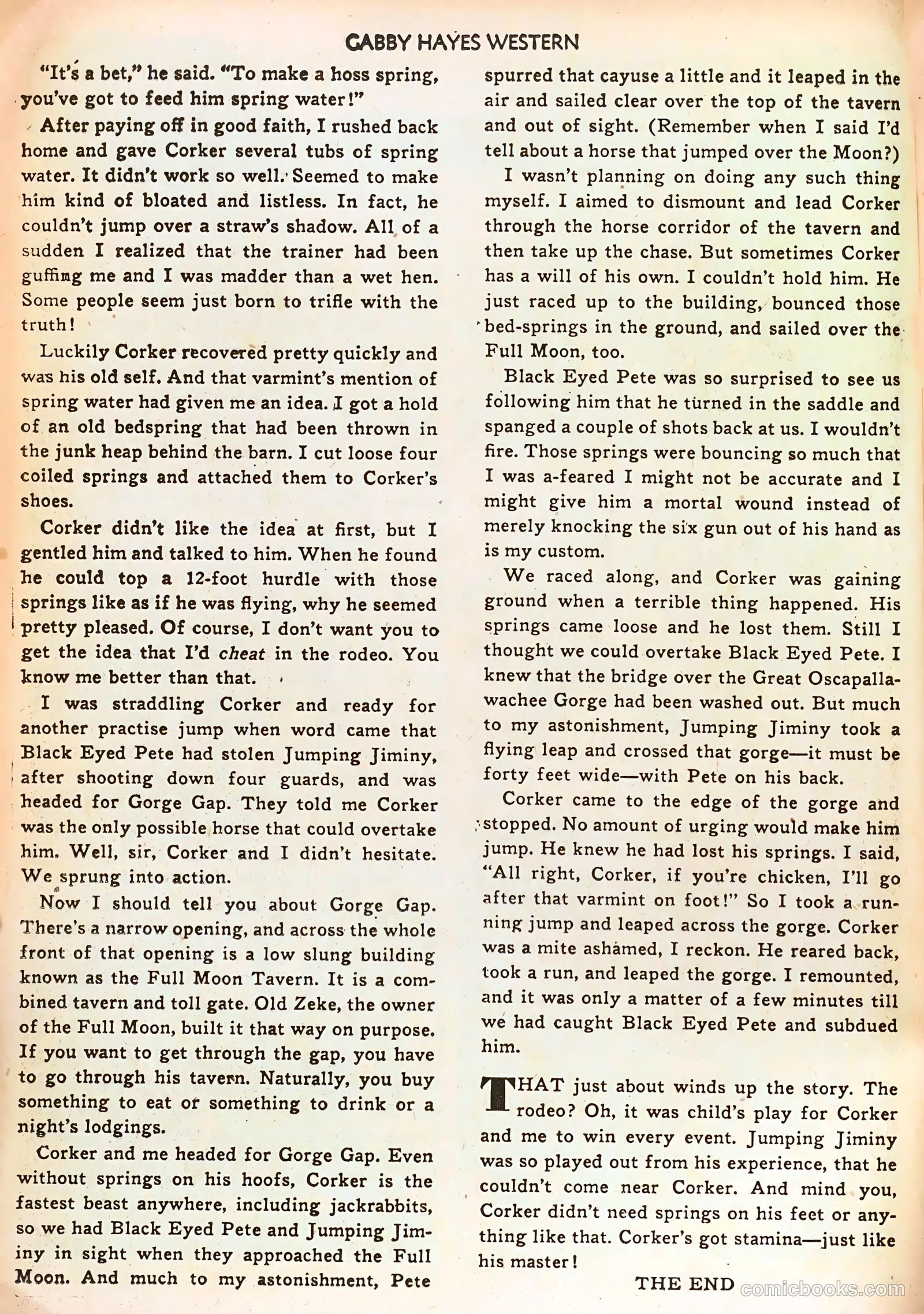 Gabby Hayes Western #36 (1951) — page 12 of 36