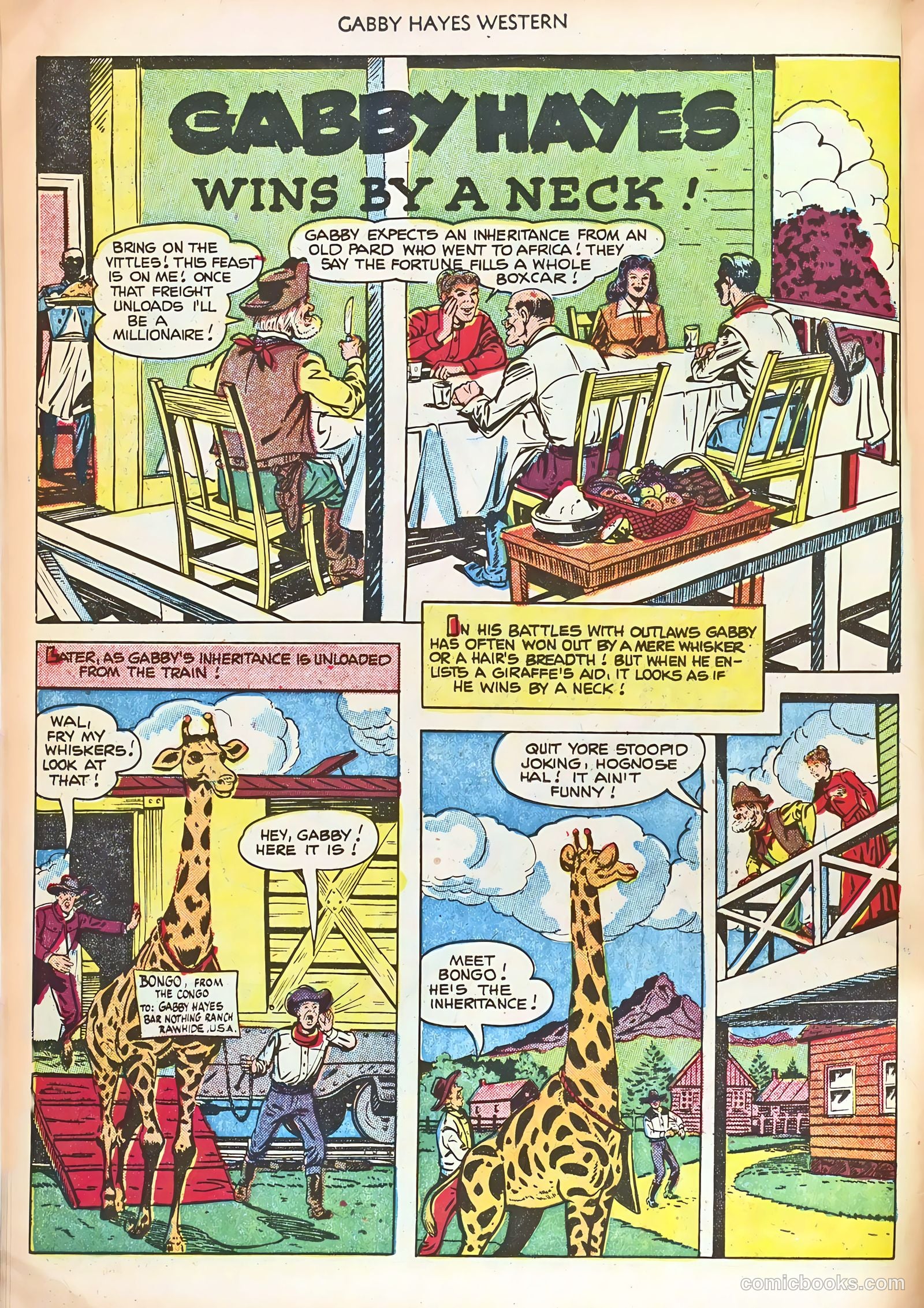 Gabby Hayes Western #36 (1951) — page 14 of 36