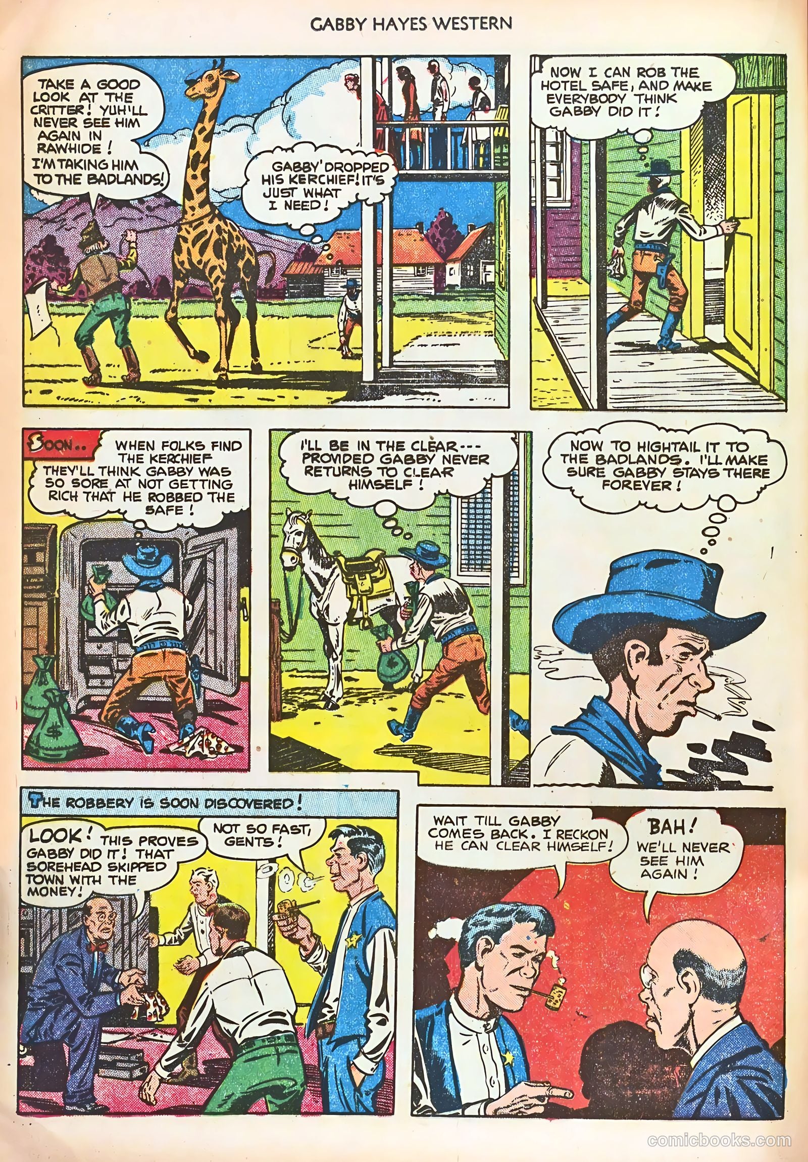 Gabby Hayes Western #36 (1951) — page 16 of 36