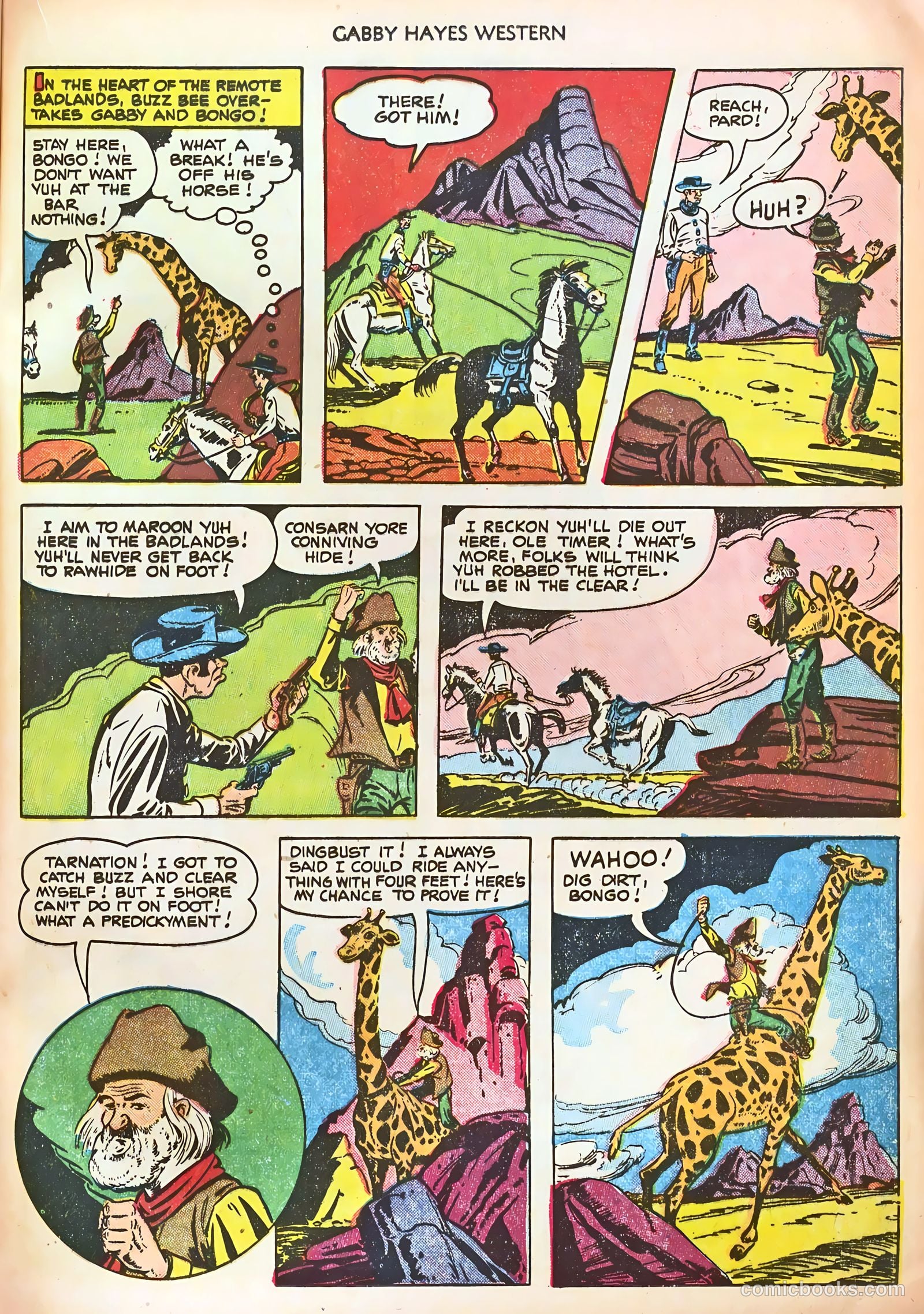 Gabby Hayes Western #36 (1951) — page 17 of 36