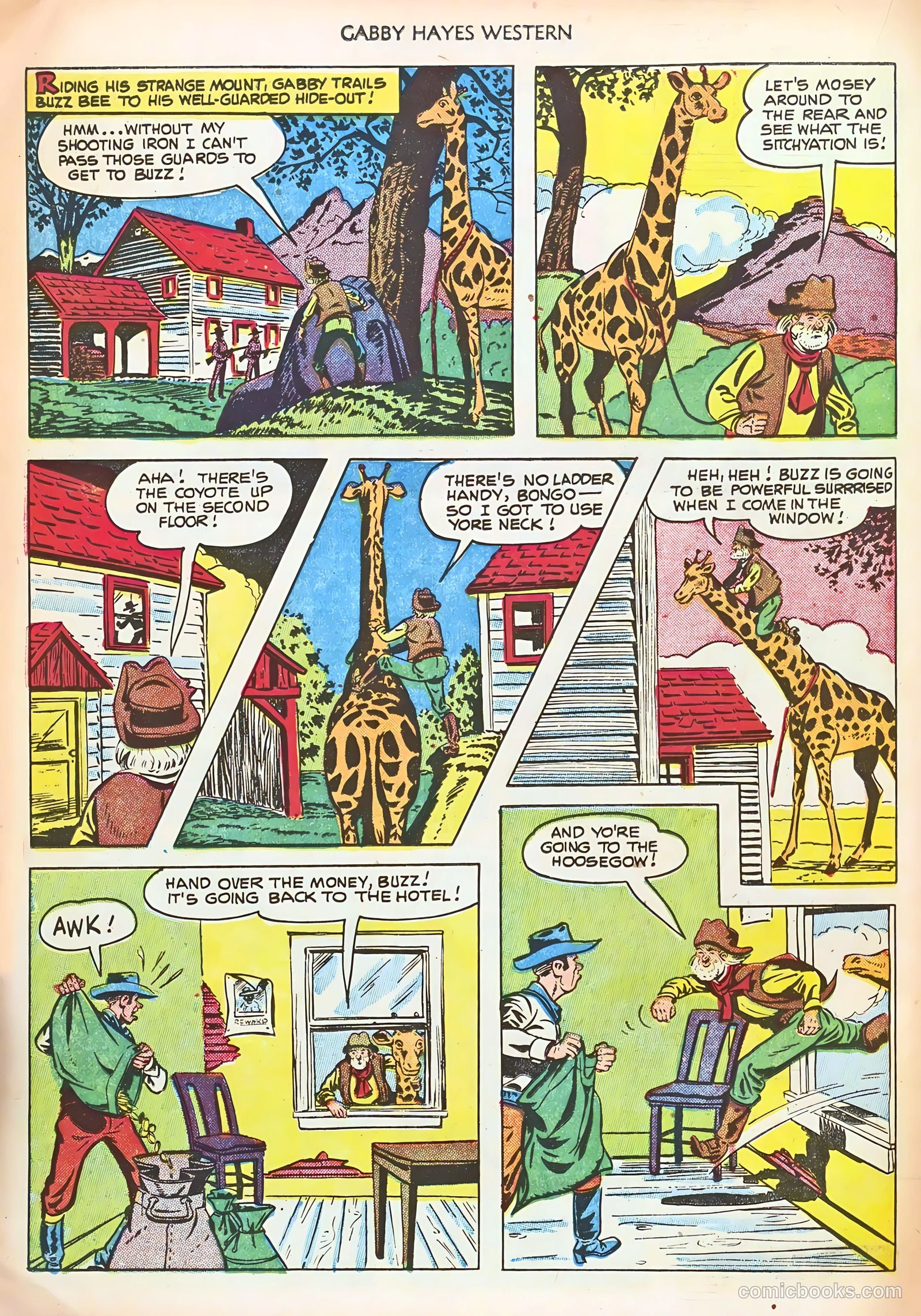 Gabby Hayes Western #36 (1951) — page 18 of 36