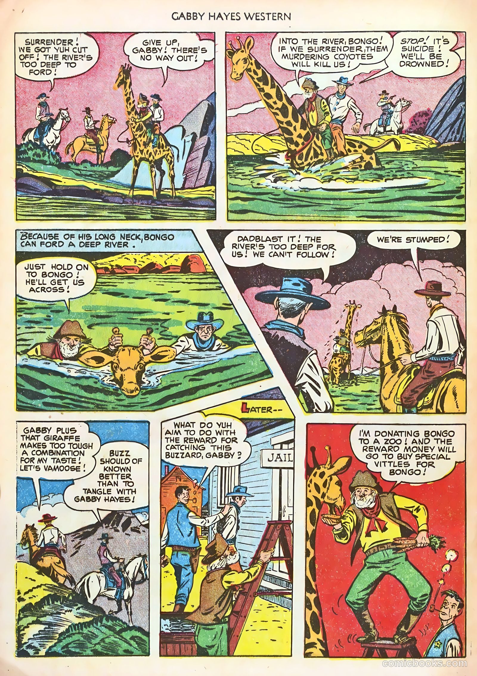 Gabby Hayes Western #36 (1951) — page 20 of 36