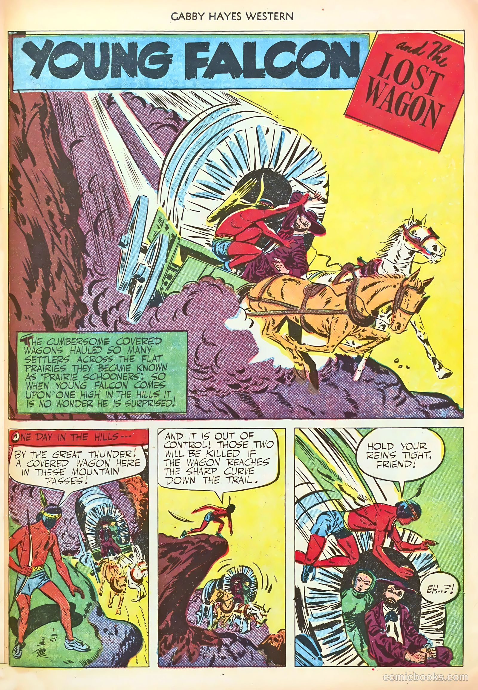 Gabby Hayes Western #36 (1951) — page 23 of 36