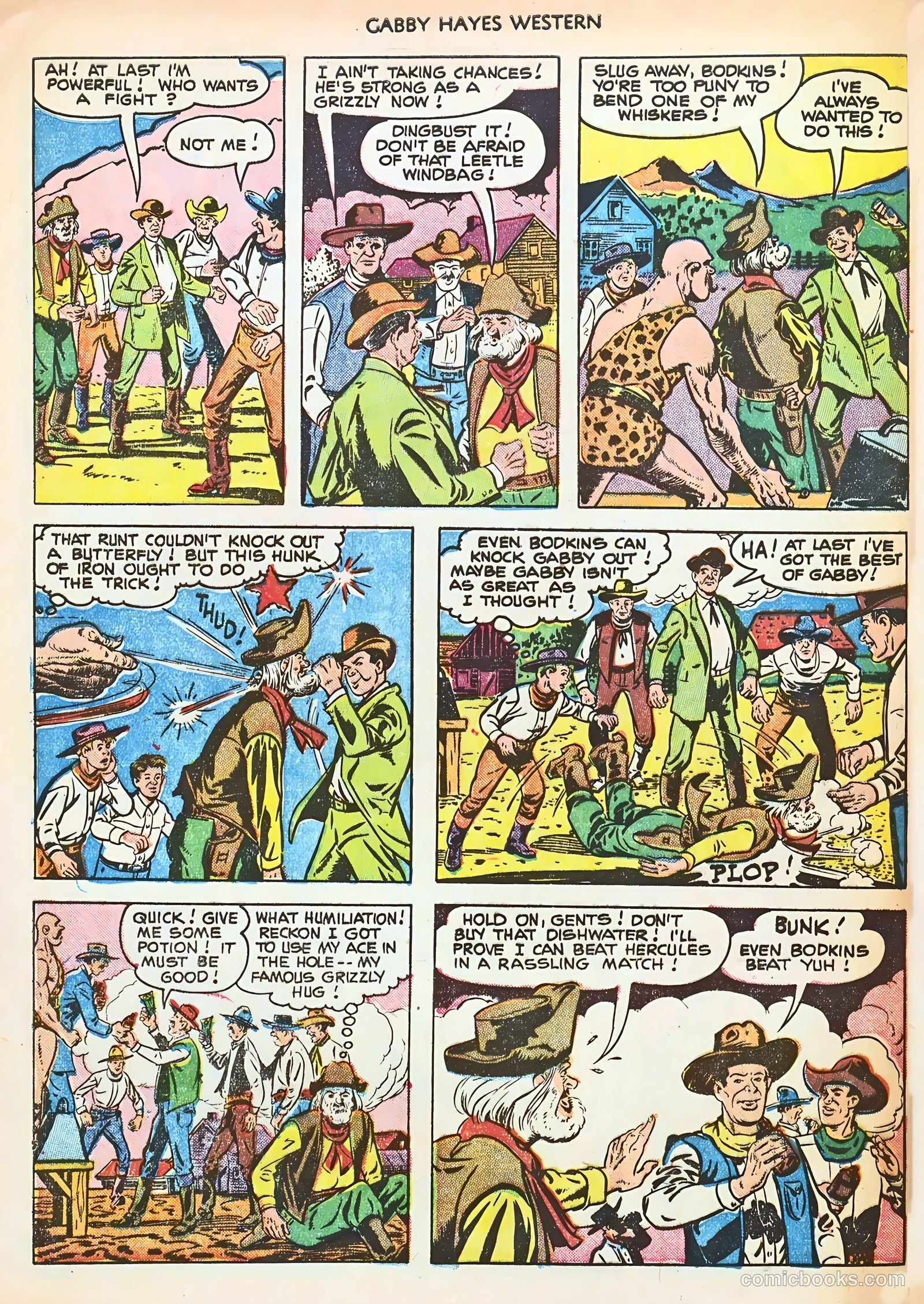 Gabby Hayes Western #36 (1951) — page 32 of 36