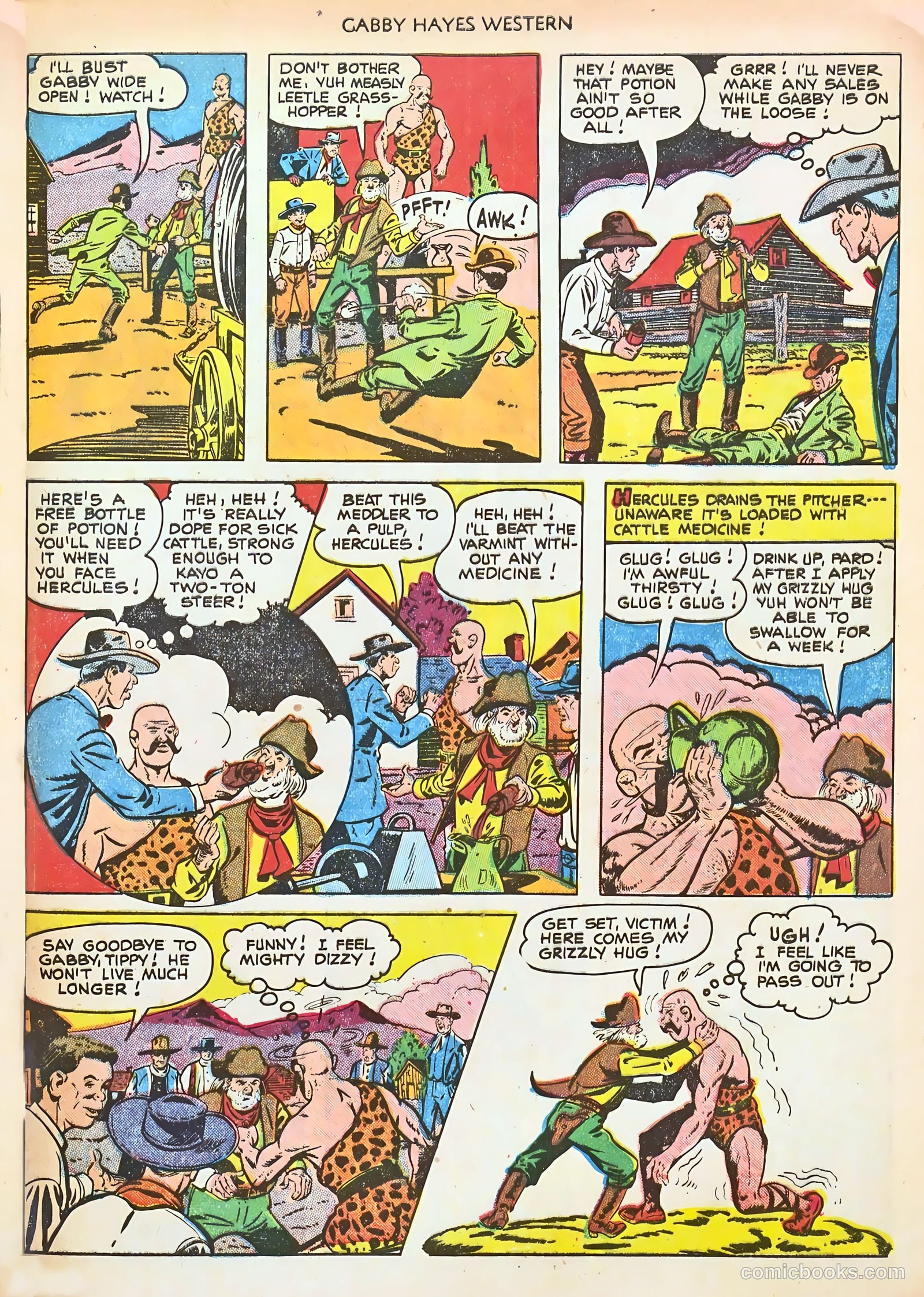 Gabby Hayes Western #36 (1951) — page 33 of 36