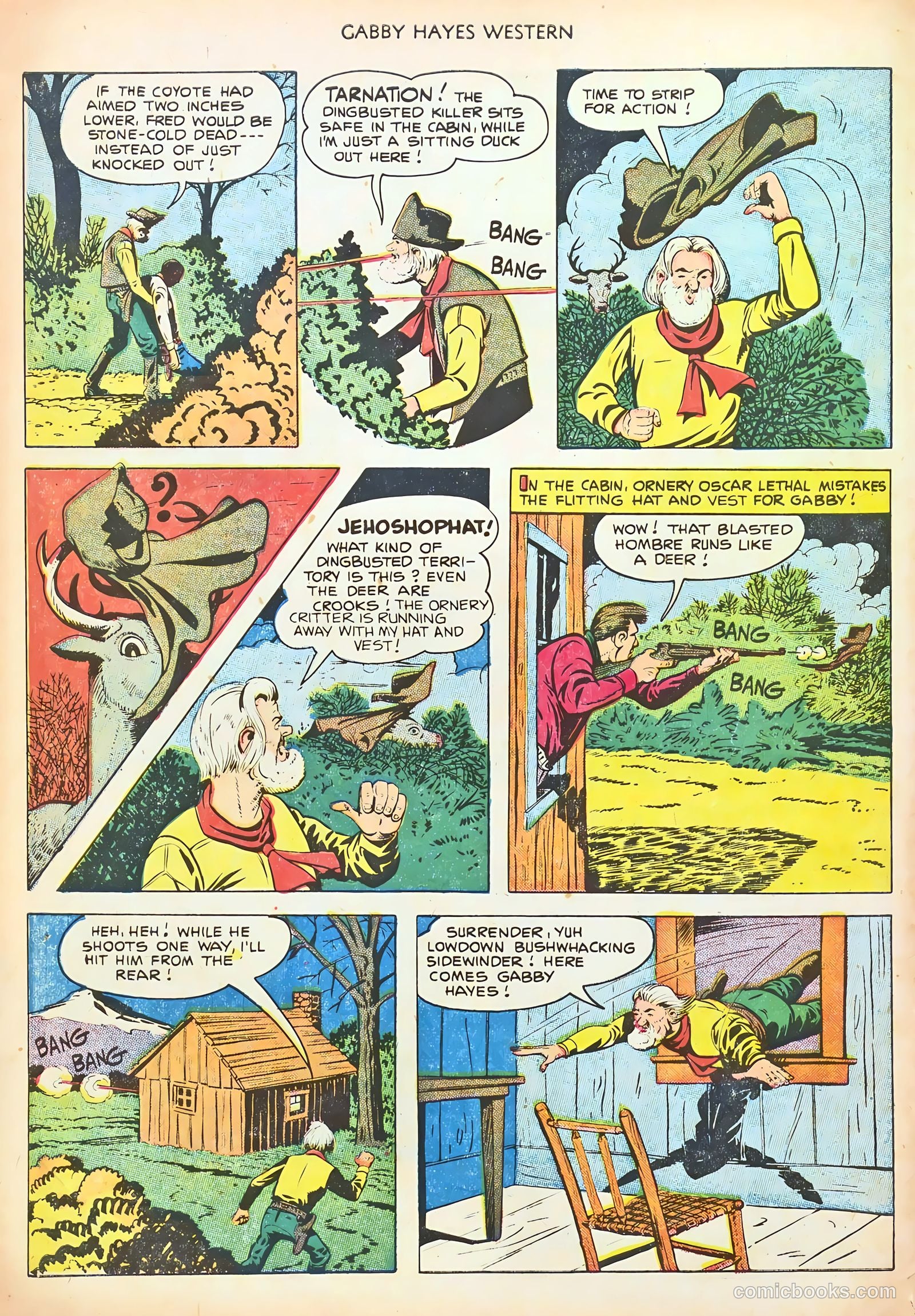 Gabby Hayes Western #37 (1951) — page 4 of 36
