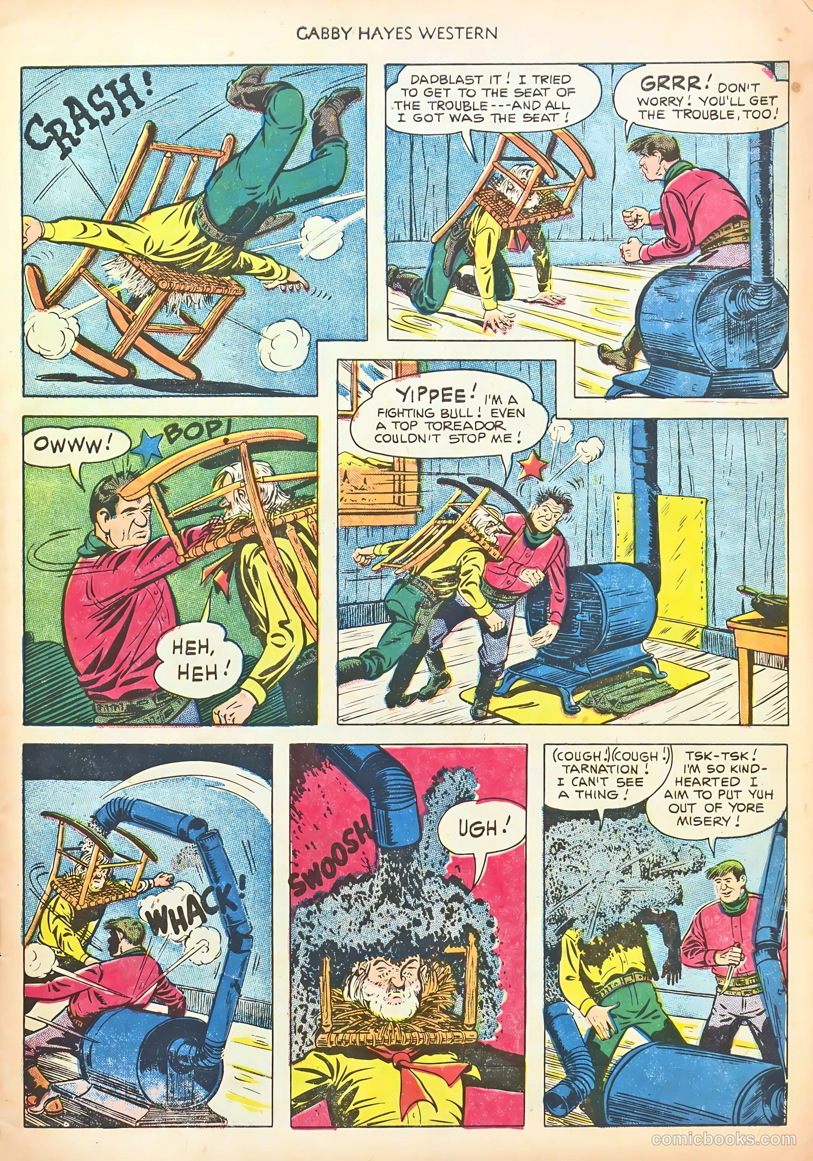 Gabby Hayes Western #37 (1951) — page 5 of 36