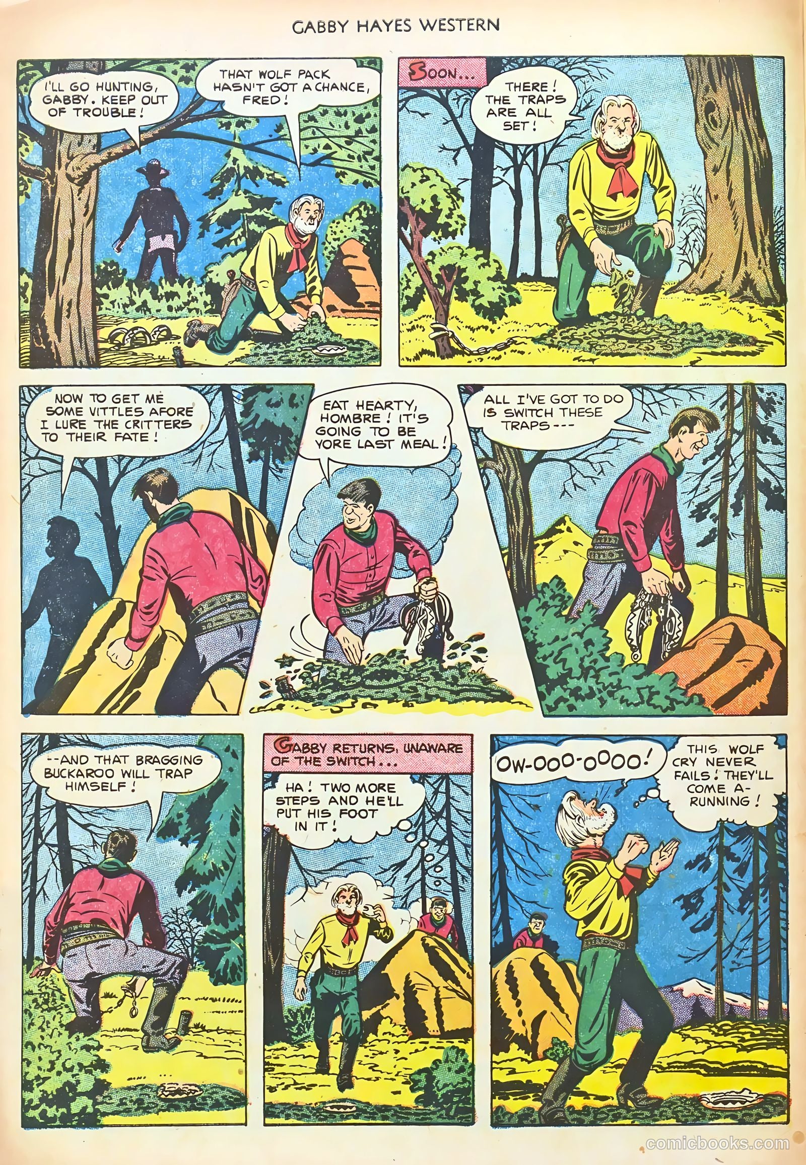 Gabby Hayes Western #37 (1951) — page 8 of 36