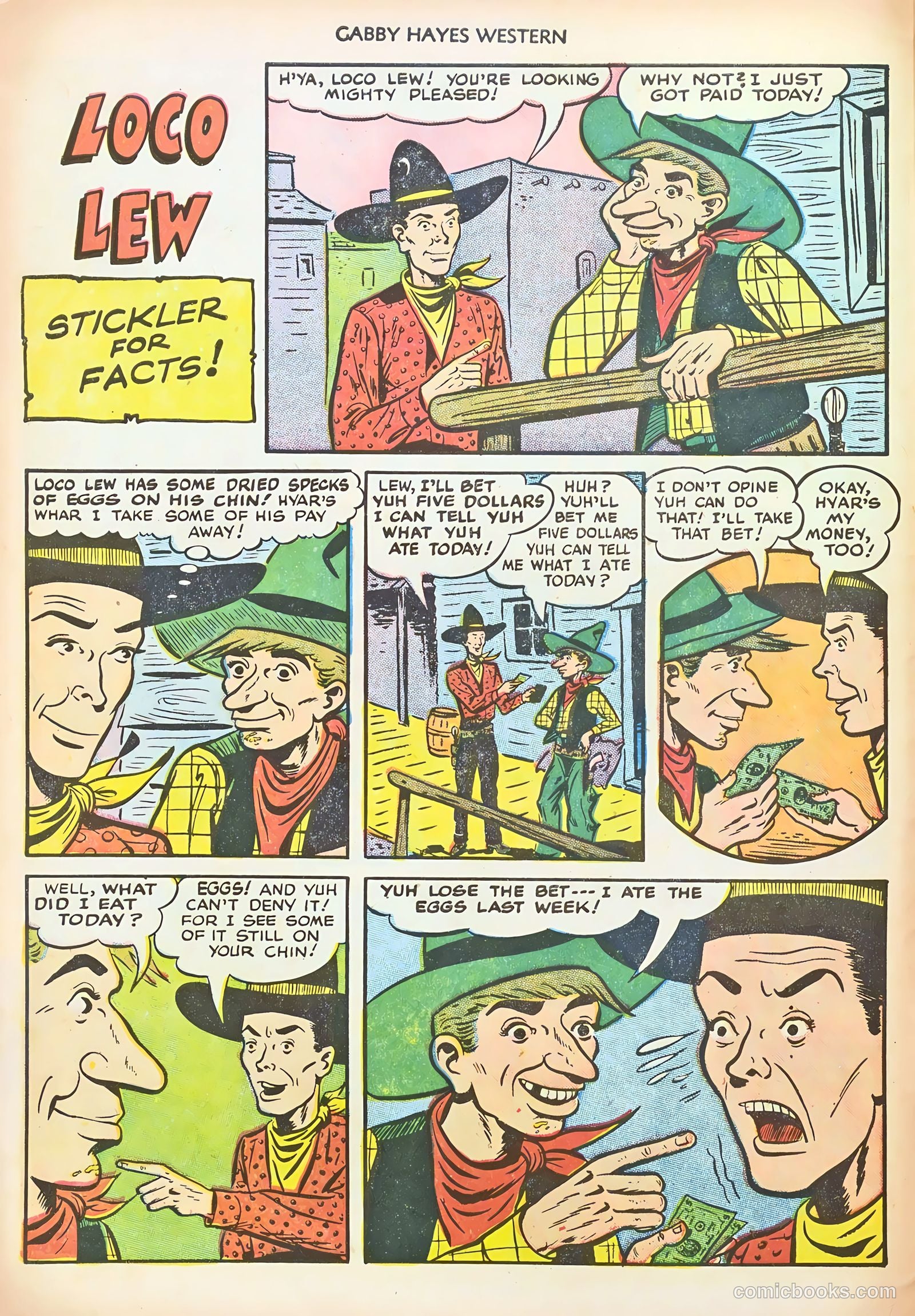 Gabby Hayes Western #37 (1951) — page 10 of 36