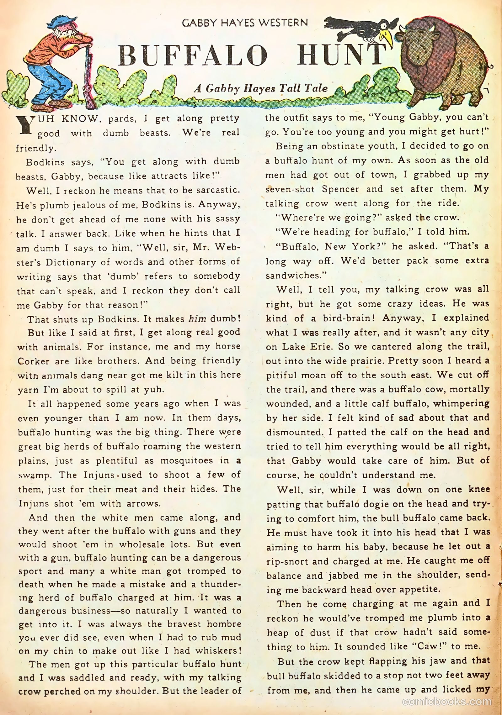 Gabby Hayes Western #37 (1951) — page 12 of 36