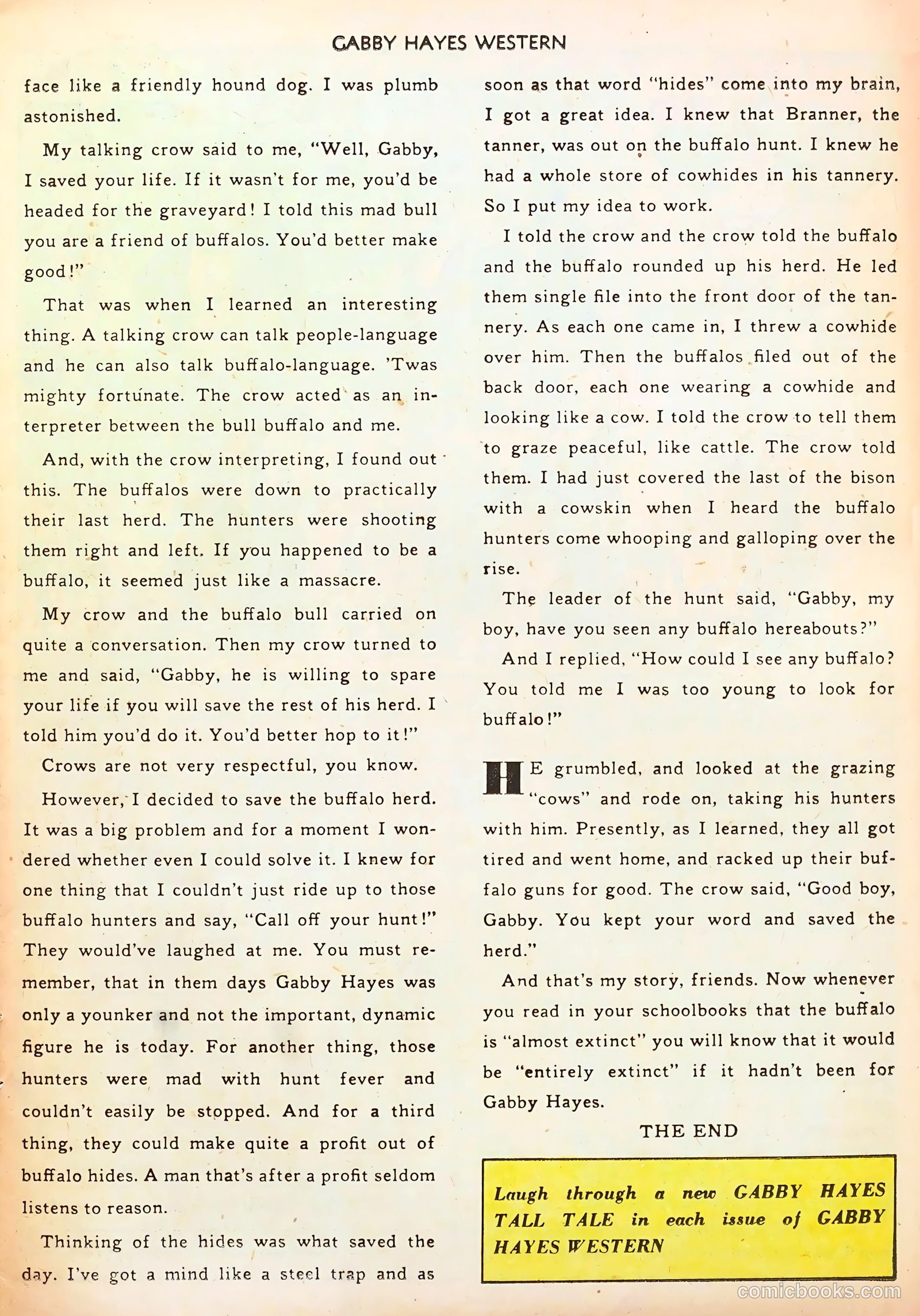 Gabby Hayes Western #37 (1951) — page 13 of 36
