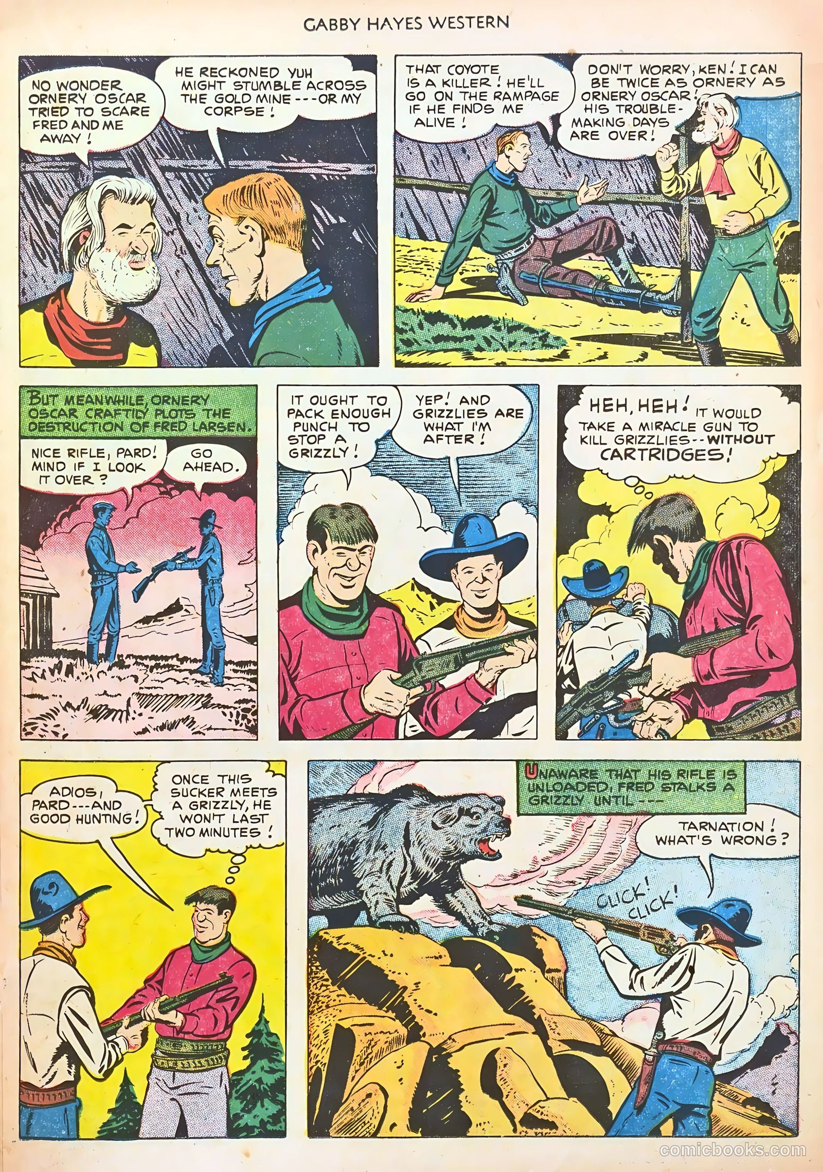 Gabby Hayes Western #37 (1951) — page 17 of 36