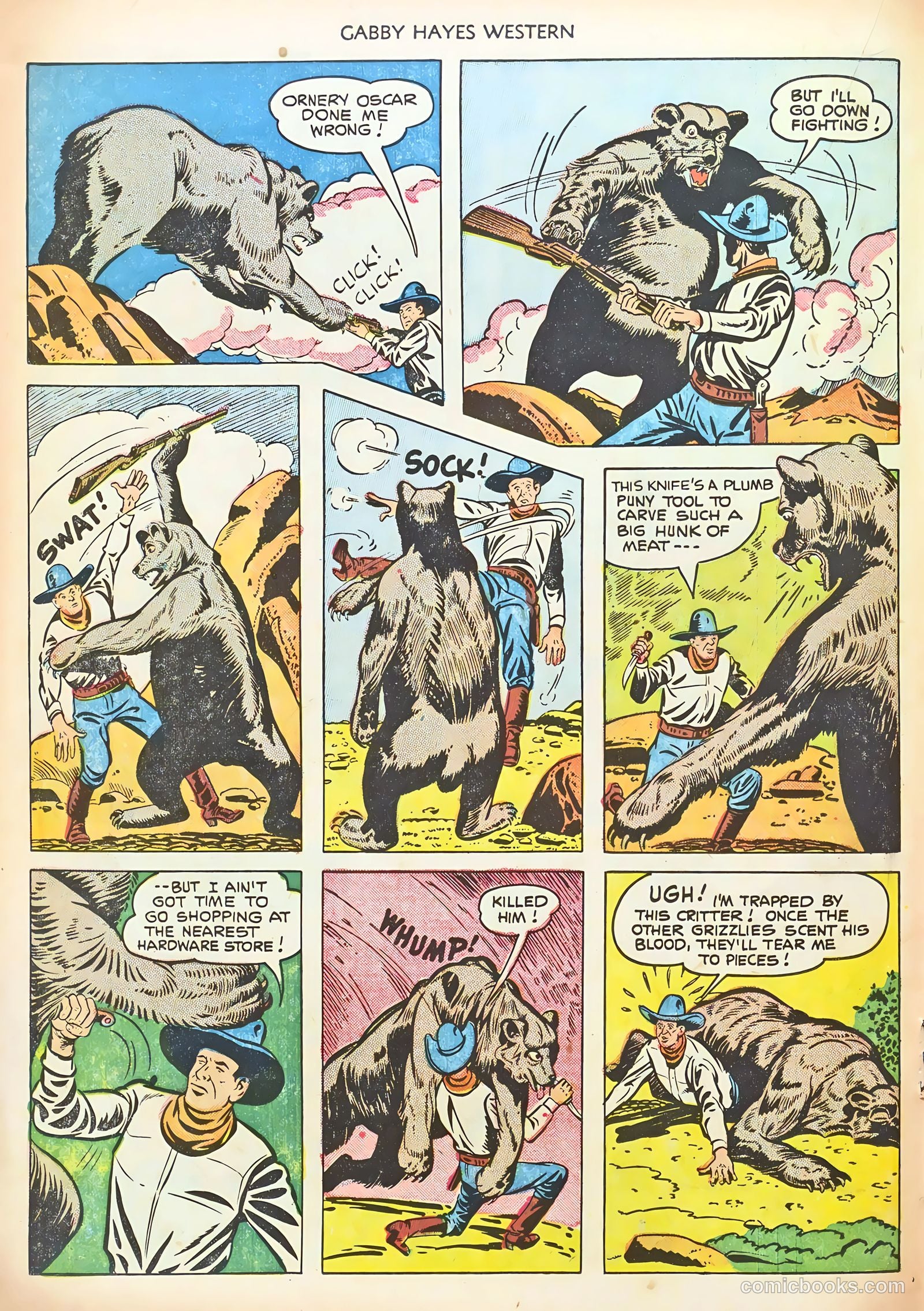 Gabby Hayes Western #37 (1951) — page 18 of 36