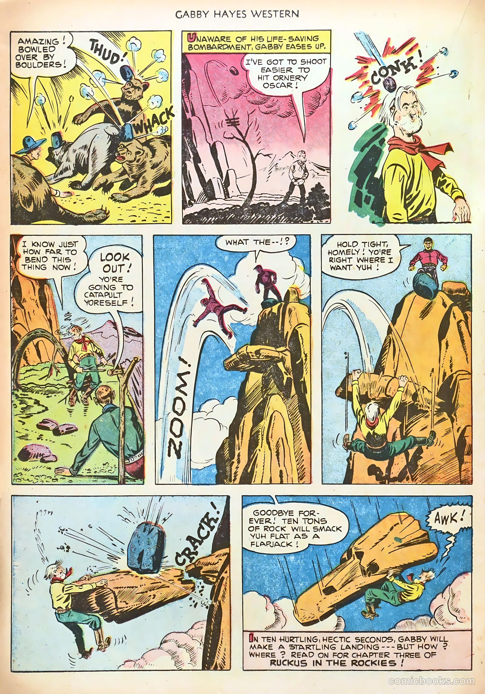 Gabby Hayes Western #37 (1951) — page 20 of 36
