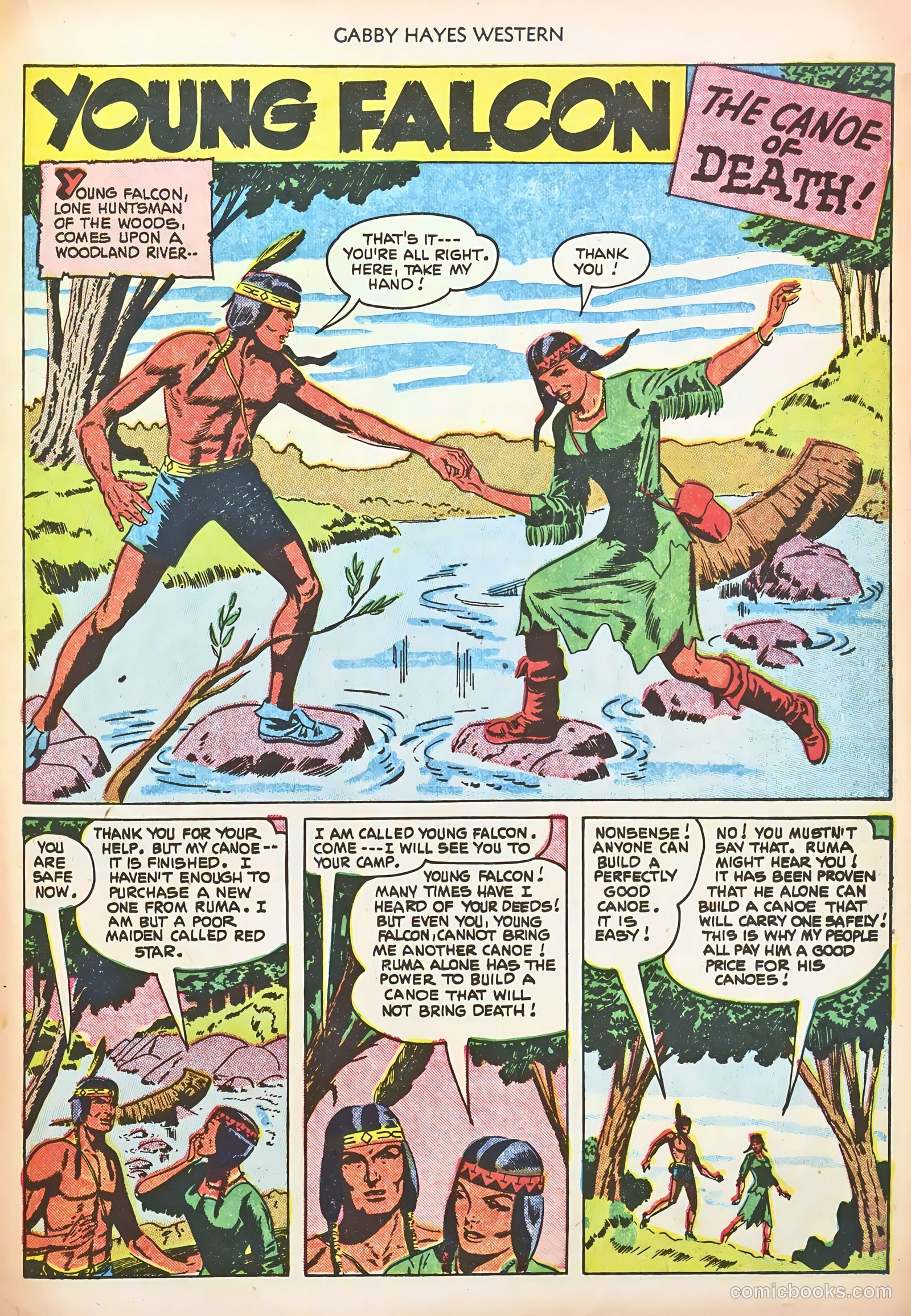 Gabby Hayes Western #37 (1951) — page 23 of 36
