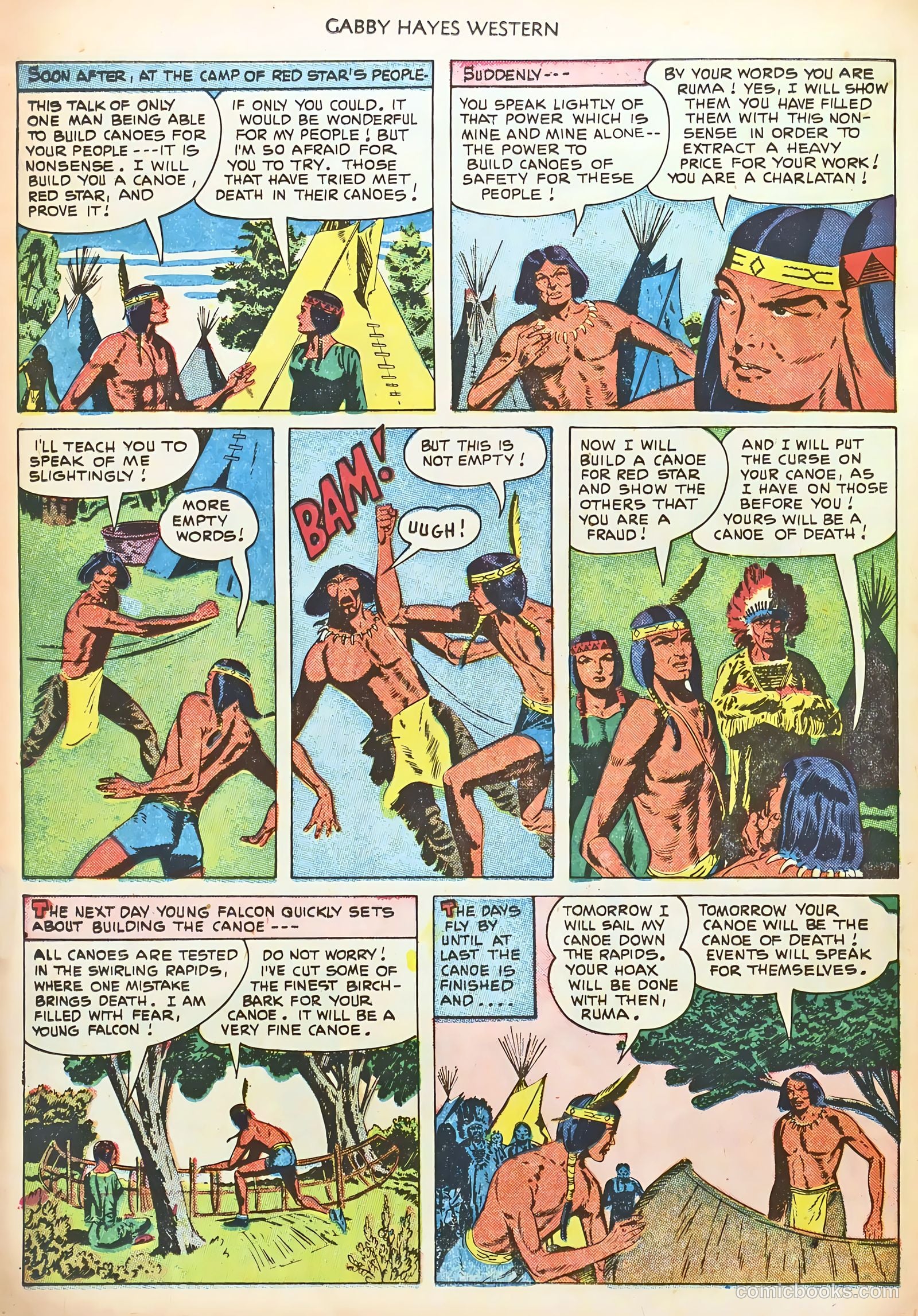 Gabby Hayes Western #37 (1951) — page 24 of 36