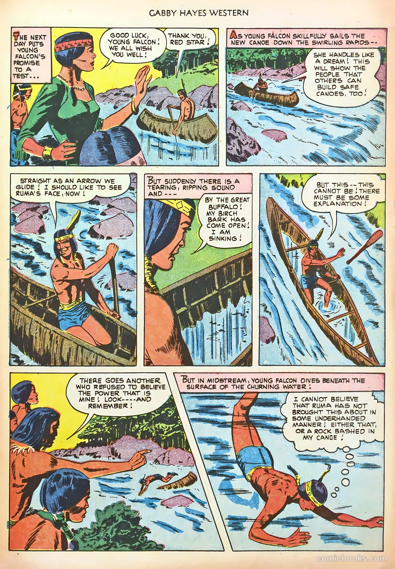 Gabby Hayes Western #37 (1951) — page 25 of 36