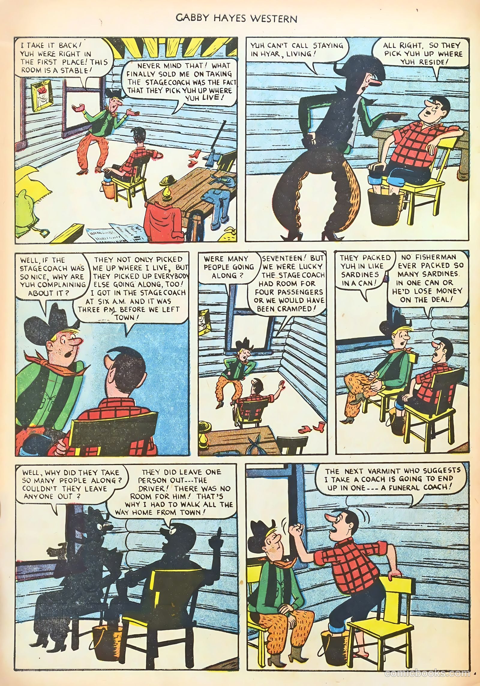 Gabby Hayes Western #37 (1951) — page 28 of 36