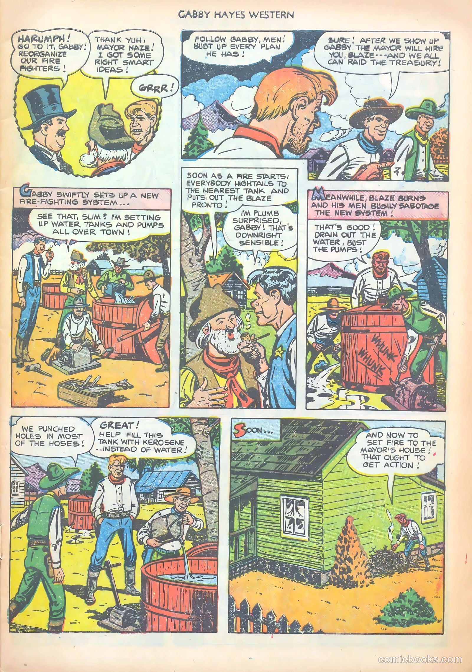 Gabby Hayes Western #38 (1952) — page 5 of 36