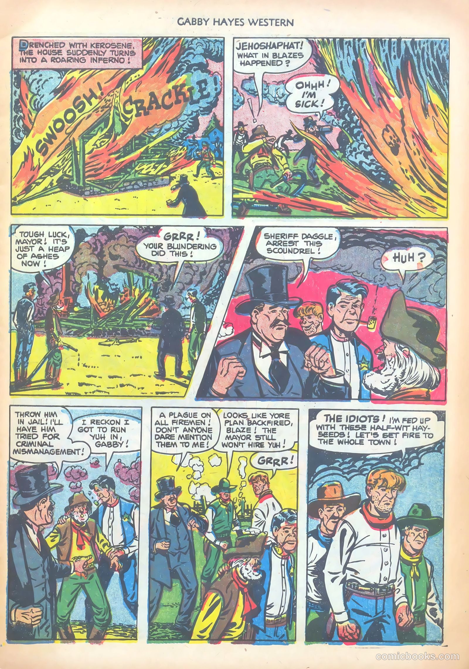 Gabby Hayes Western #38 (1952) — page 7 of 36