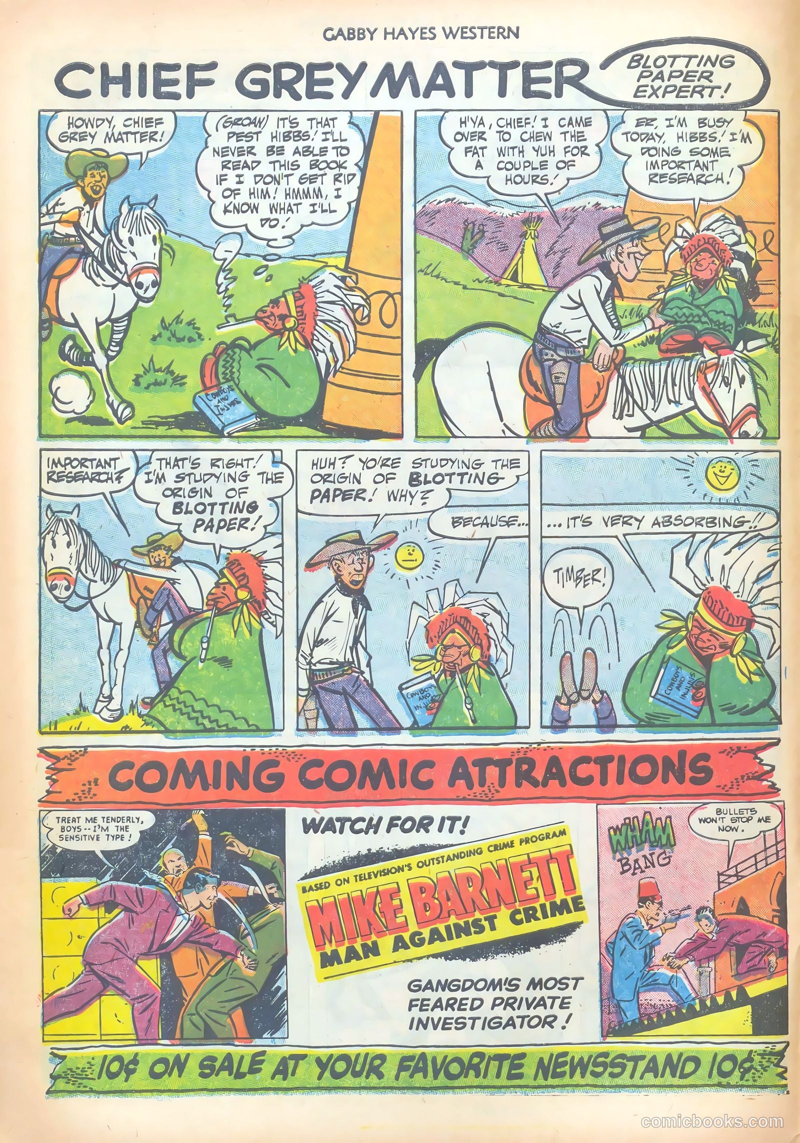Gabby Hayes Western #38 (1952) — page 10 of 36
