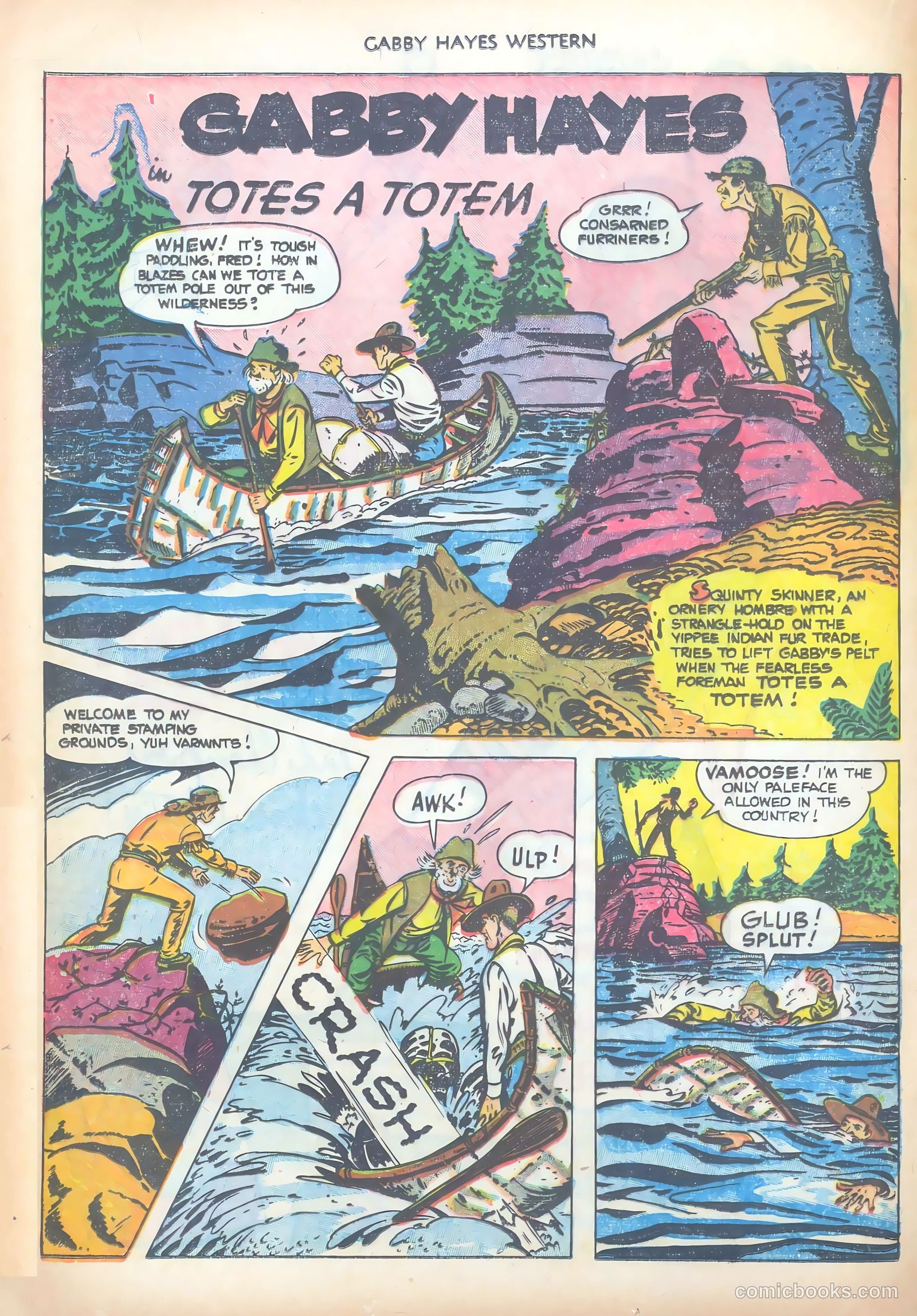 Gabby Hayes Western #38 (1952) — page 16 of 36