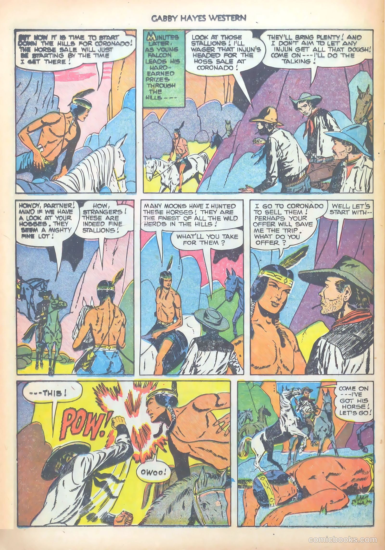 Gabby Hayes Western #38 (1952) — page 24 of 36