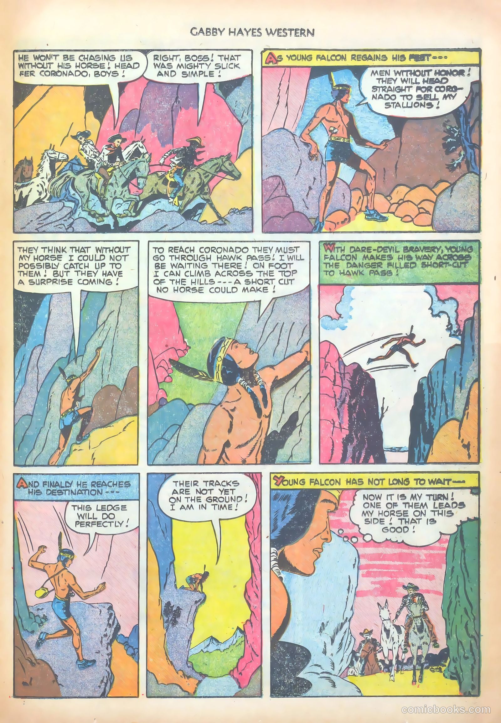 Gabby Hayes Western #38 (1952) — page 25 of 36