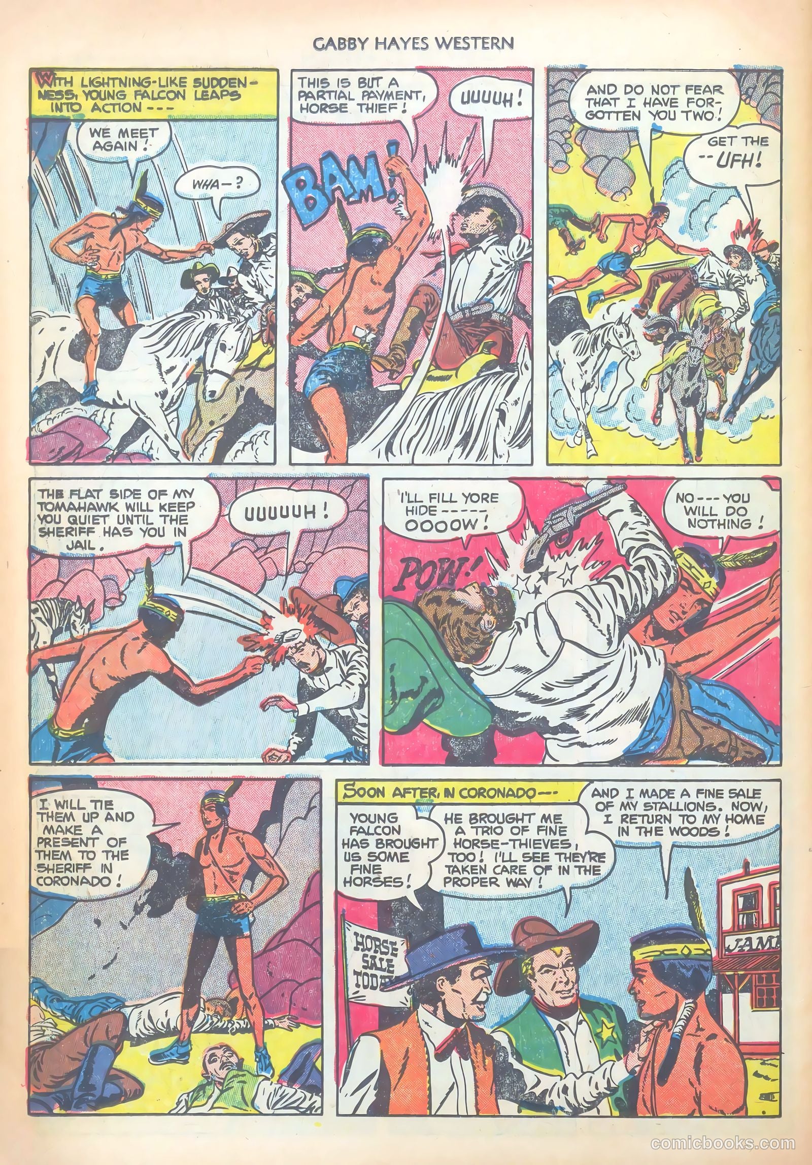 Gabby Hayes Western #38 (1952) — page 26 of 36