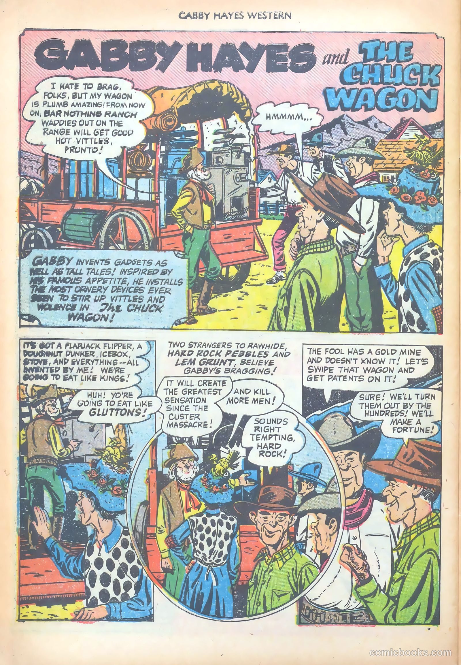 Gabby Hayes Western #38 (1952) — page 28 of 36
