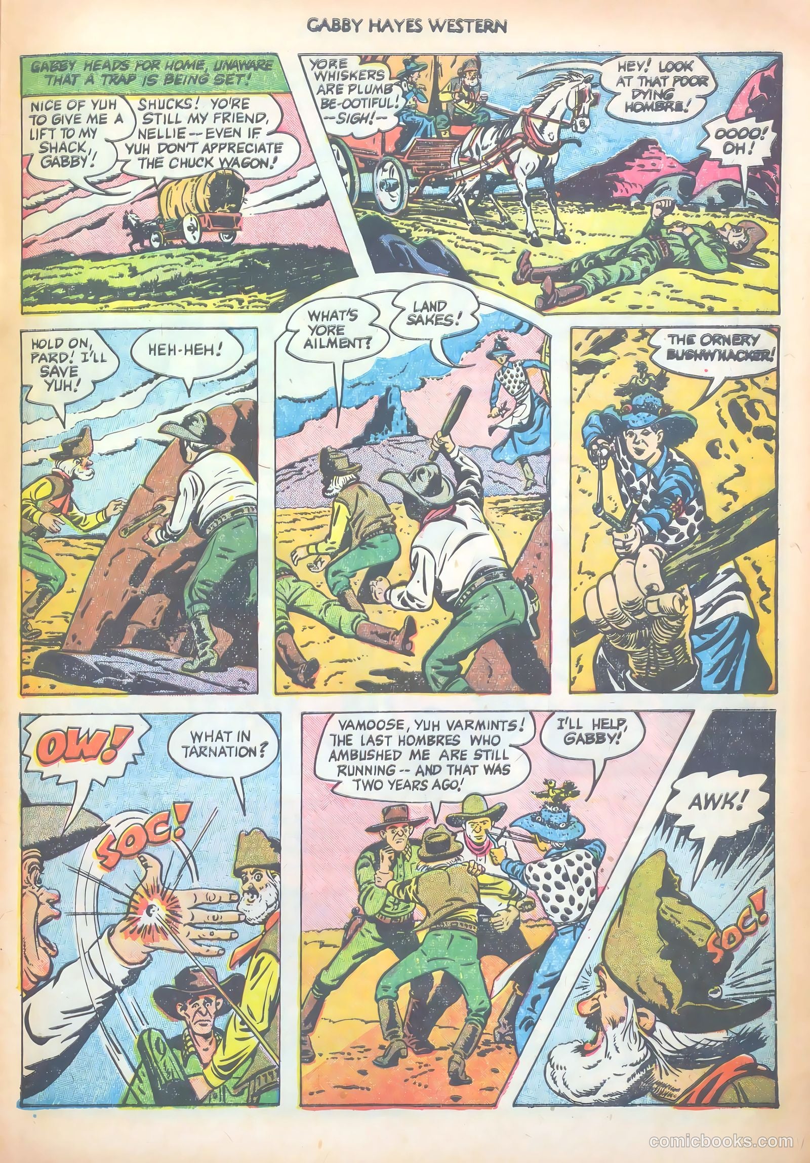 Gabby Hayes Western #38 (1952) — page 29 of 36
