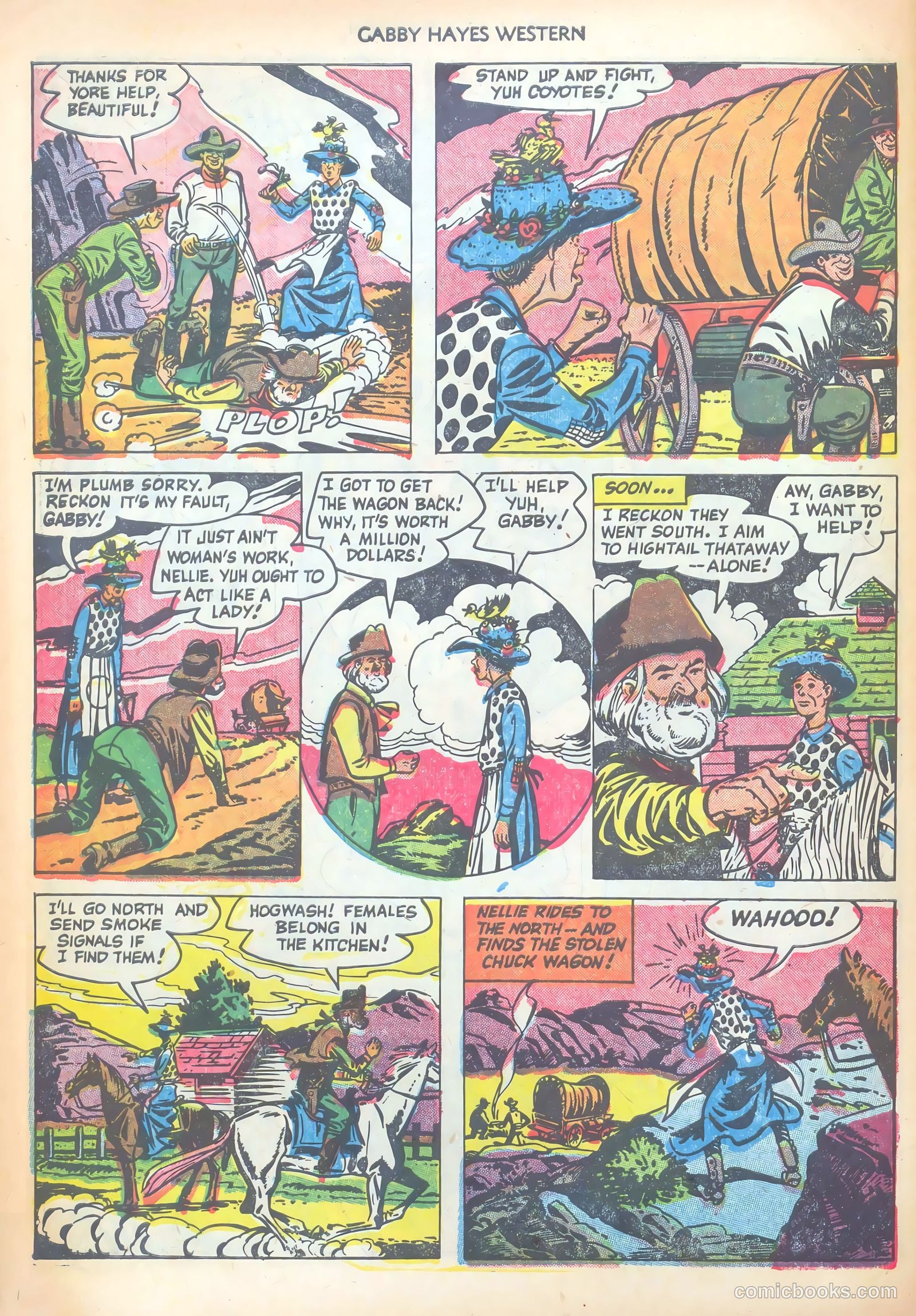 Gabby Hayes Western #38 (1952) — page 30 of 36