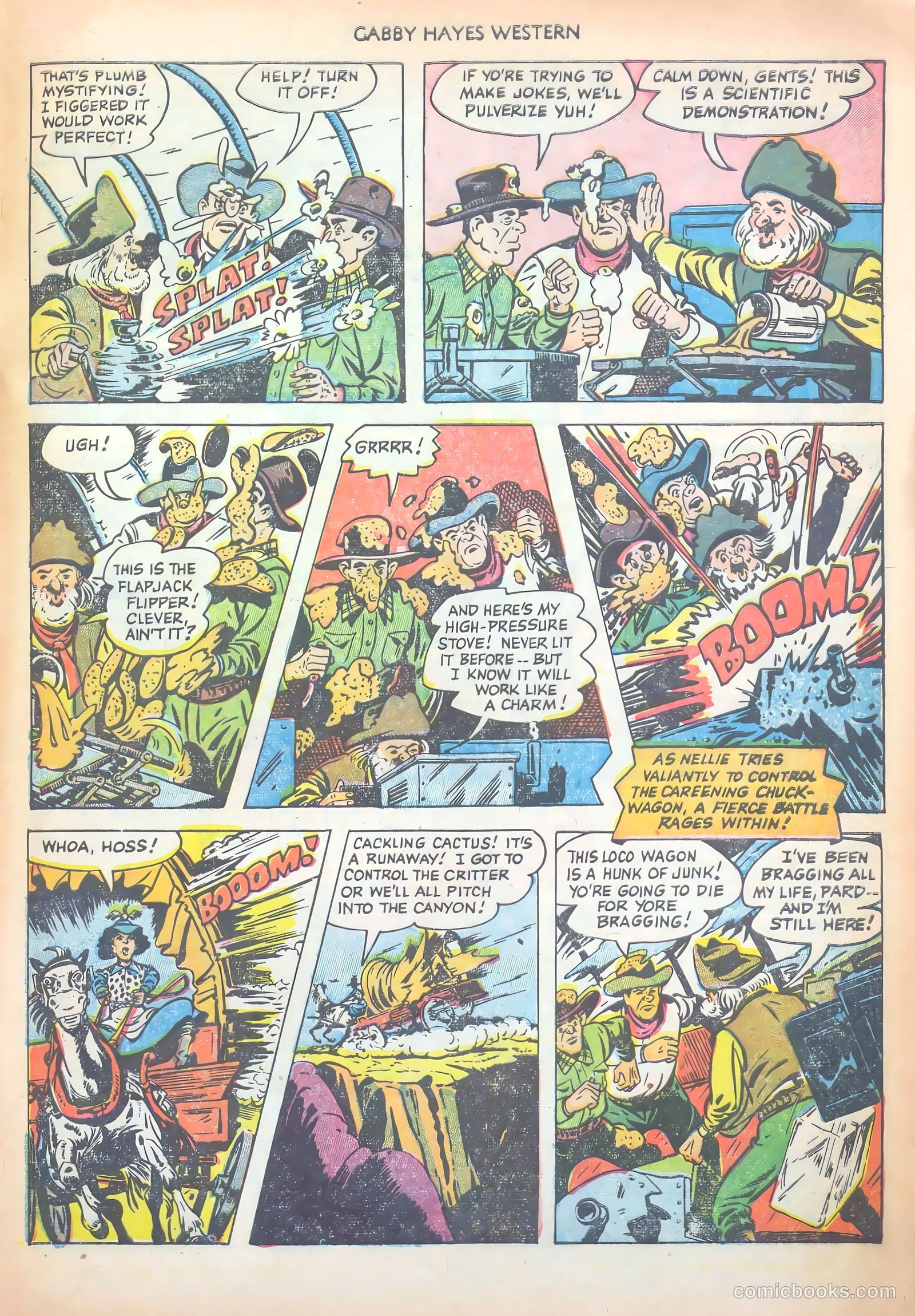 Gabby Hayes Western #38 (1952) — page 33 of 36