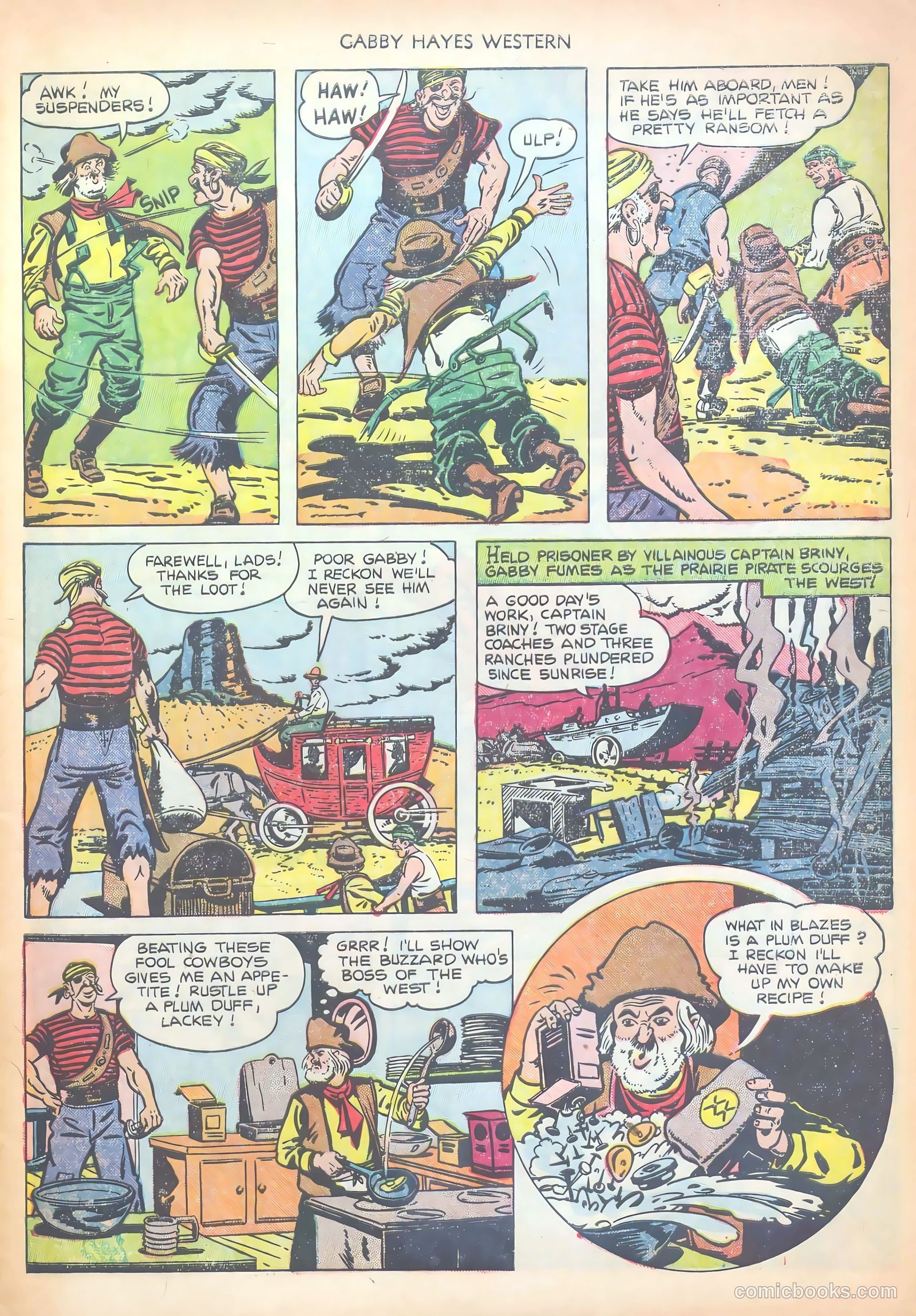 Gabby Hayes Western #39 (1952) — page 5 of 36