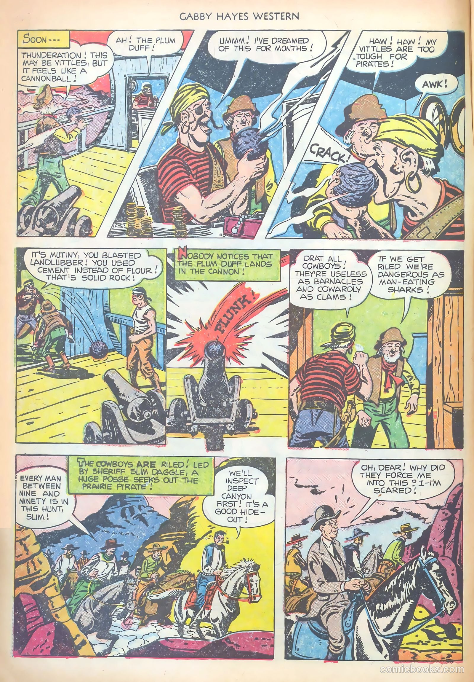Gabby Hayes Western #39 (1952) — page 6 of 36