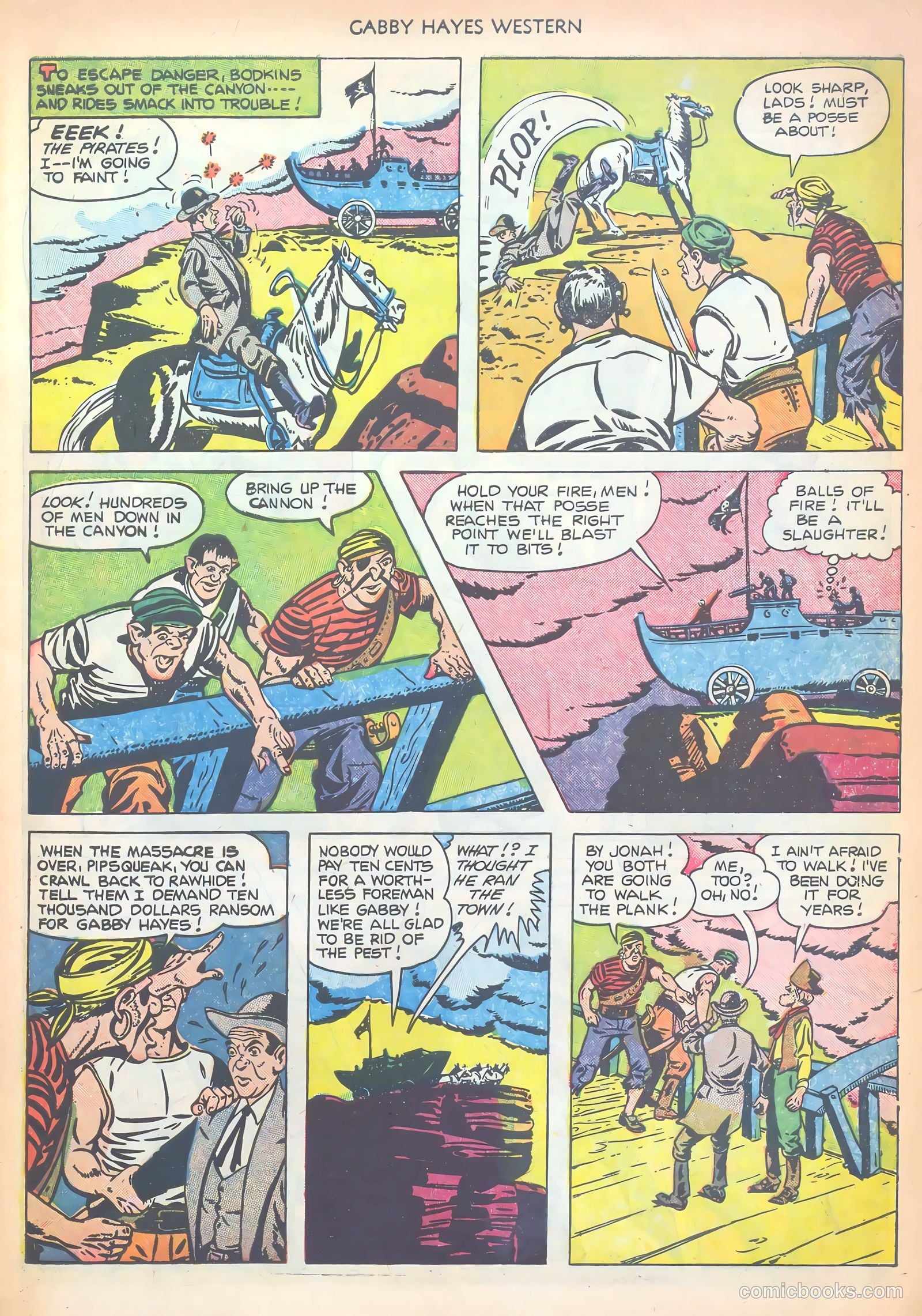 Gabby Hayes Western #39 (1952) — page 7 of 36