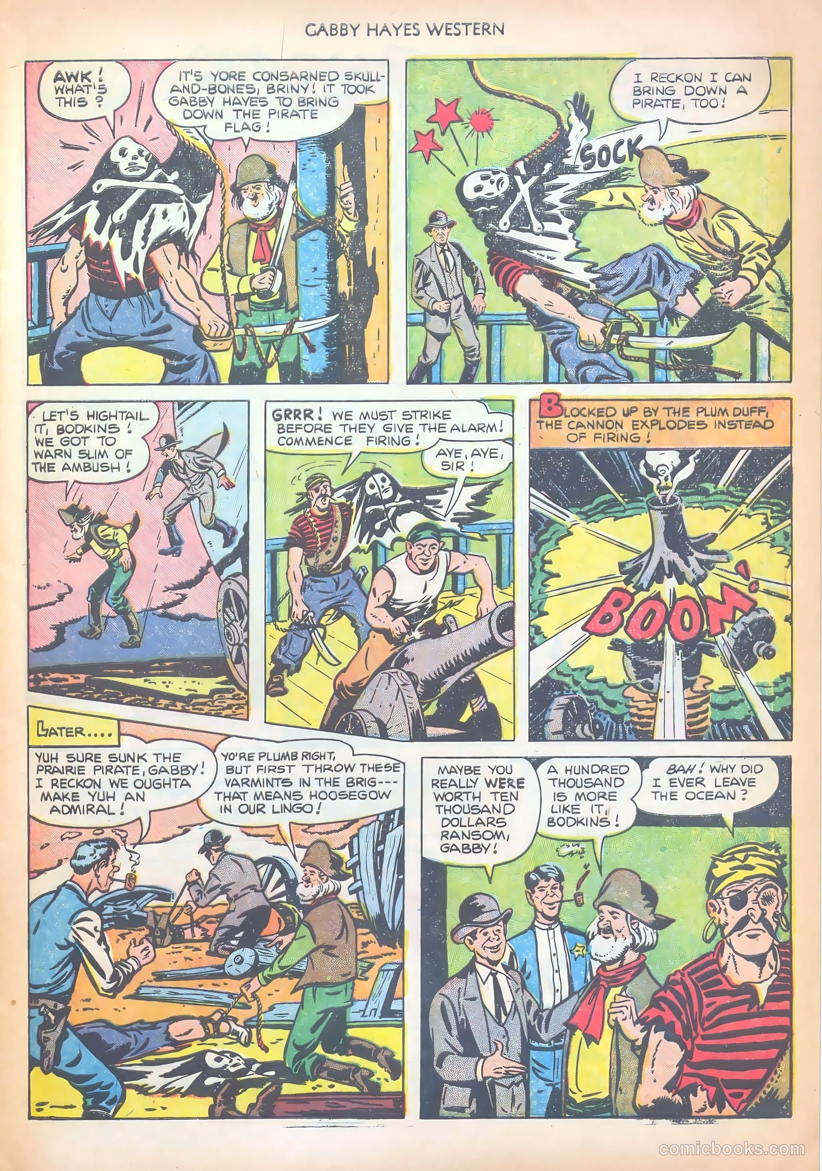 Gabby Hayes Western #39 (1952) — page 9 of 36
