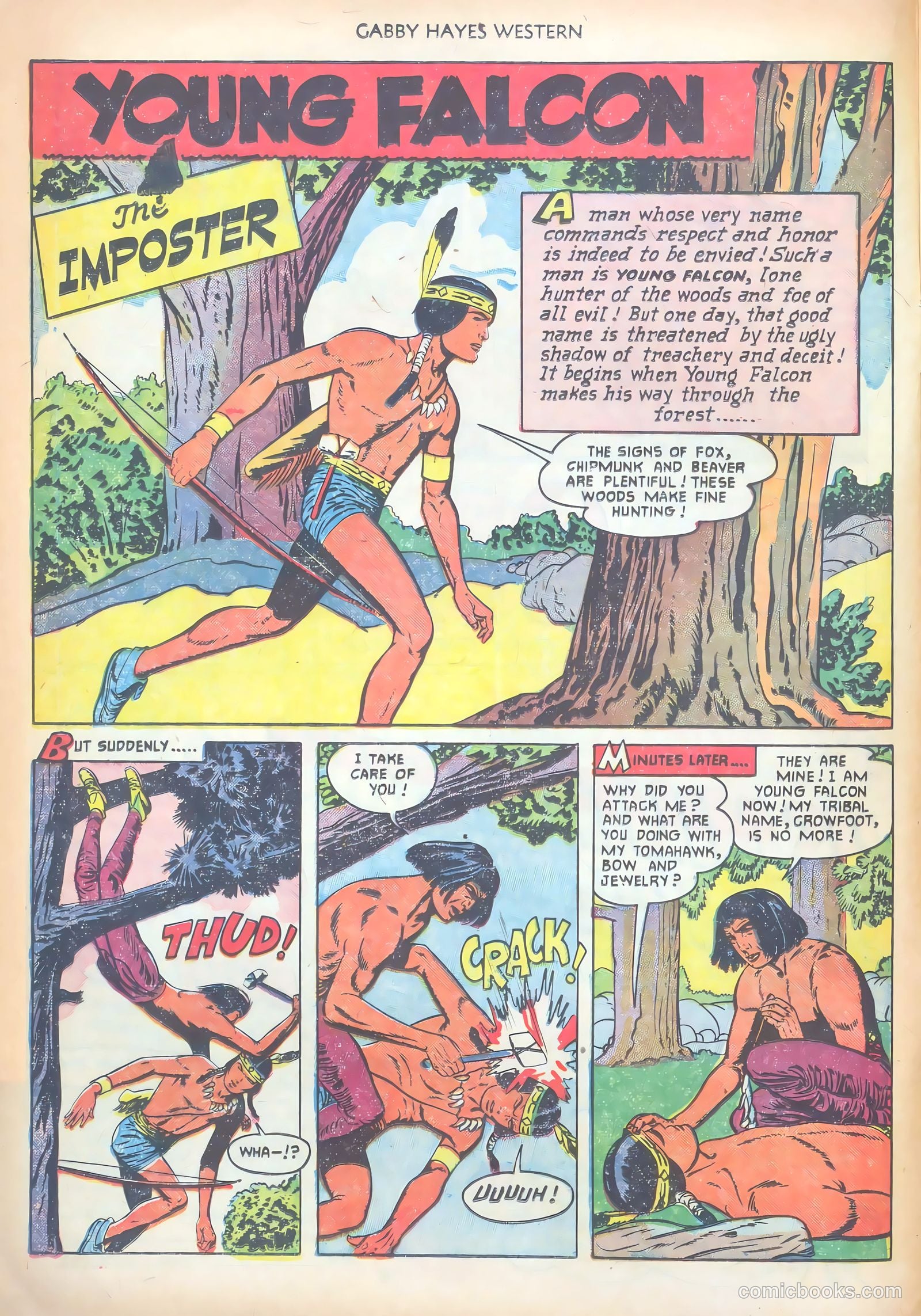 Gabby Hayes Western #39 (1952) — page 12 of 36