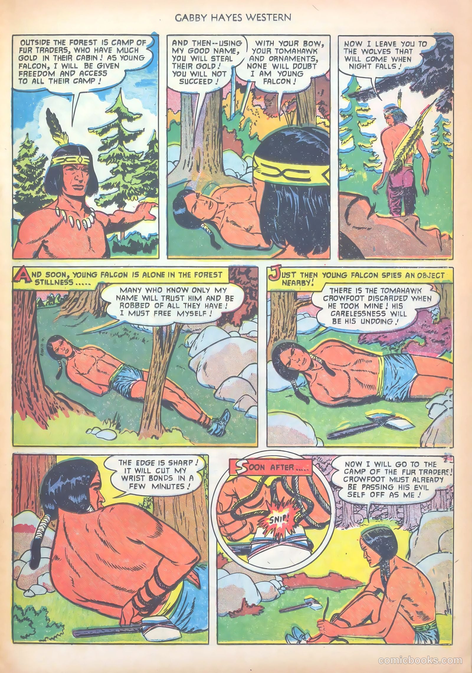 Gabby Hayes Western #39 (1952) — page 13 of 36
