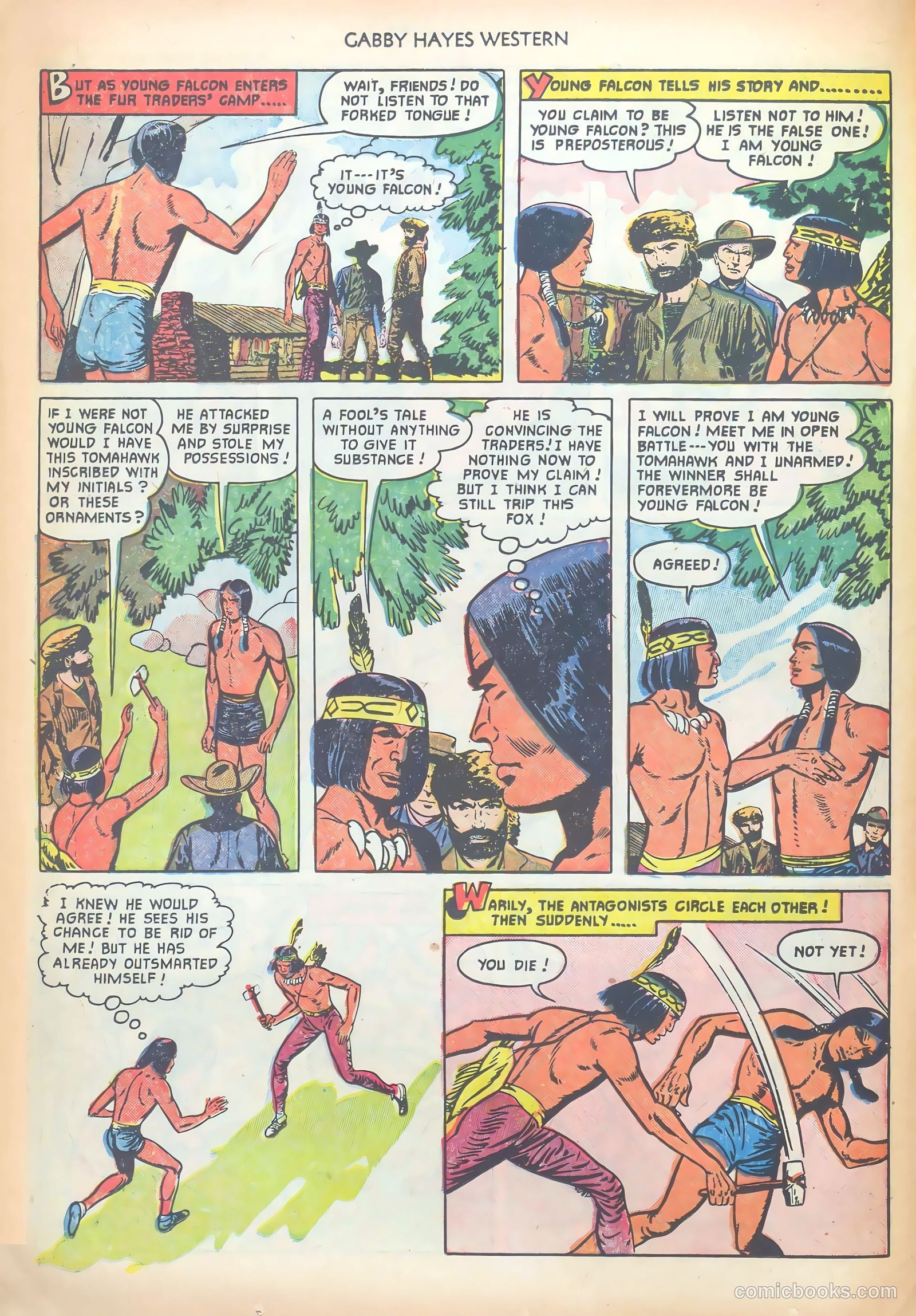 Gabby Hayes Western #39 (1952) — page 14 of 36