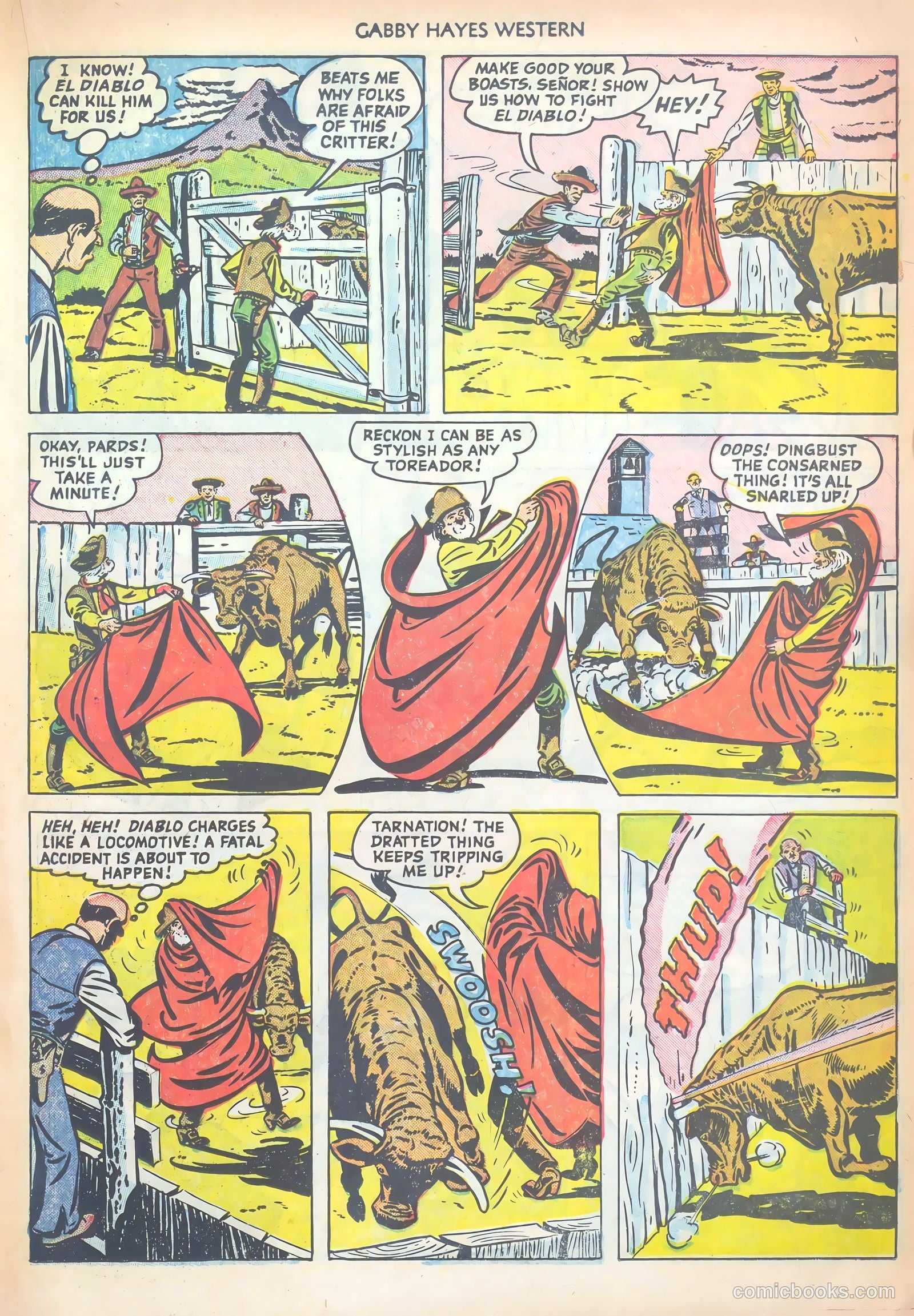Gabby Hayes Western #39 (1952) — page 19 of 36