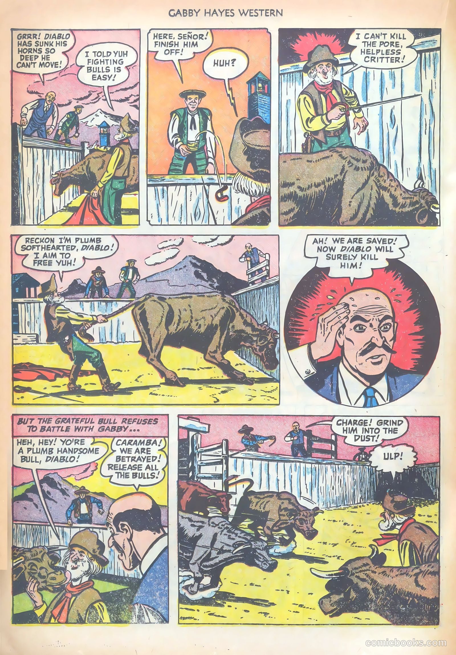 Gabby Hayes Western #39 (1952) — page 20 of 36